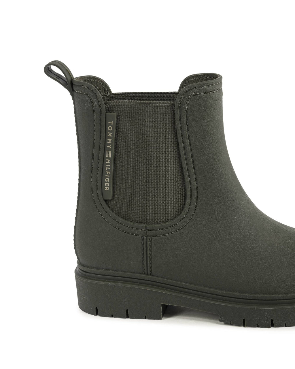 Botas Tommy Hilfiger para mujer color caqui FW0FW07471RBN