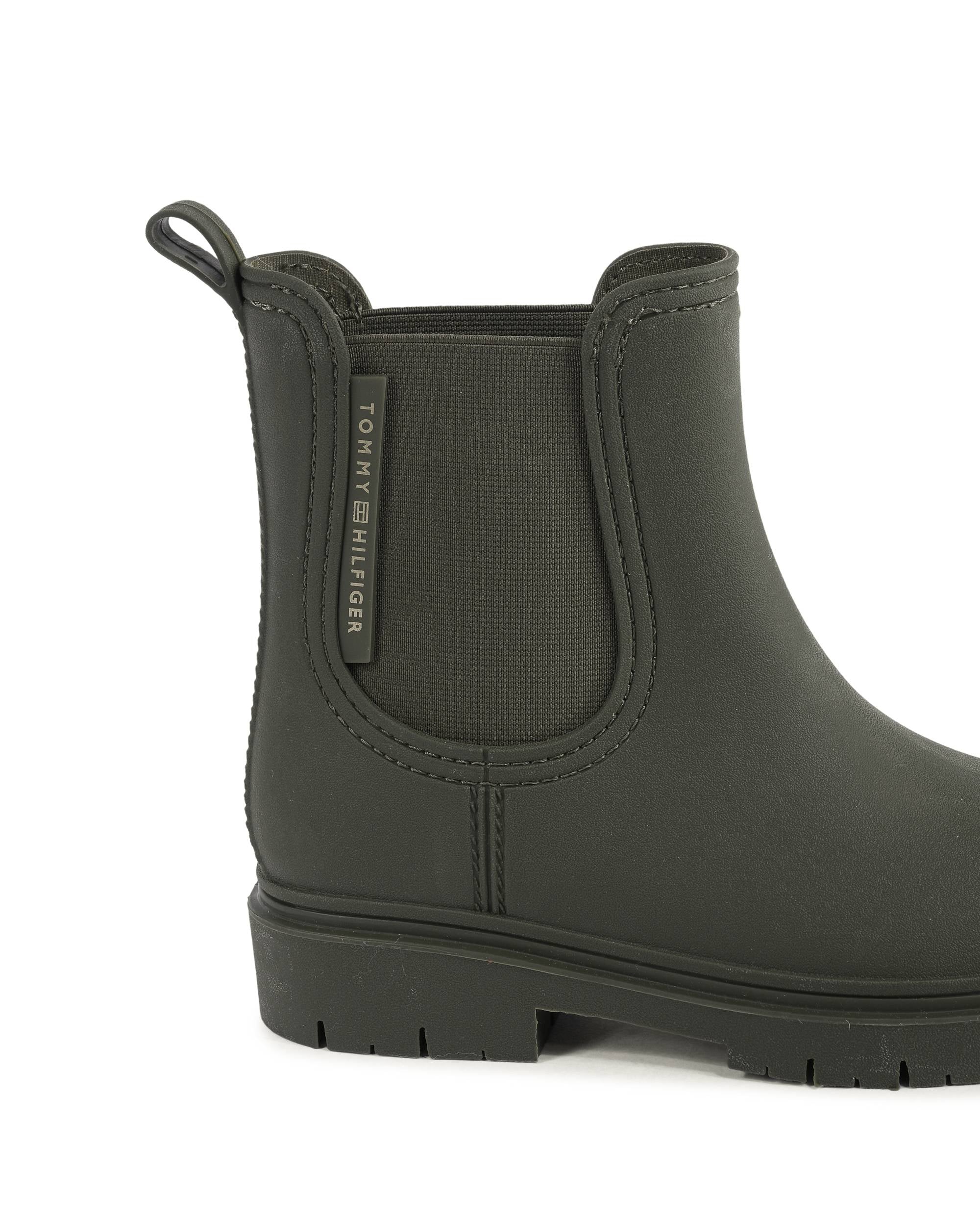 Botas Tommy Hilfiger para mujer color caqui FW0FW07471RBN