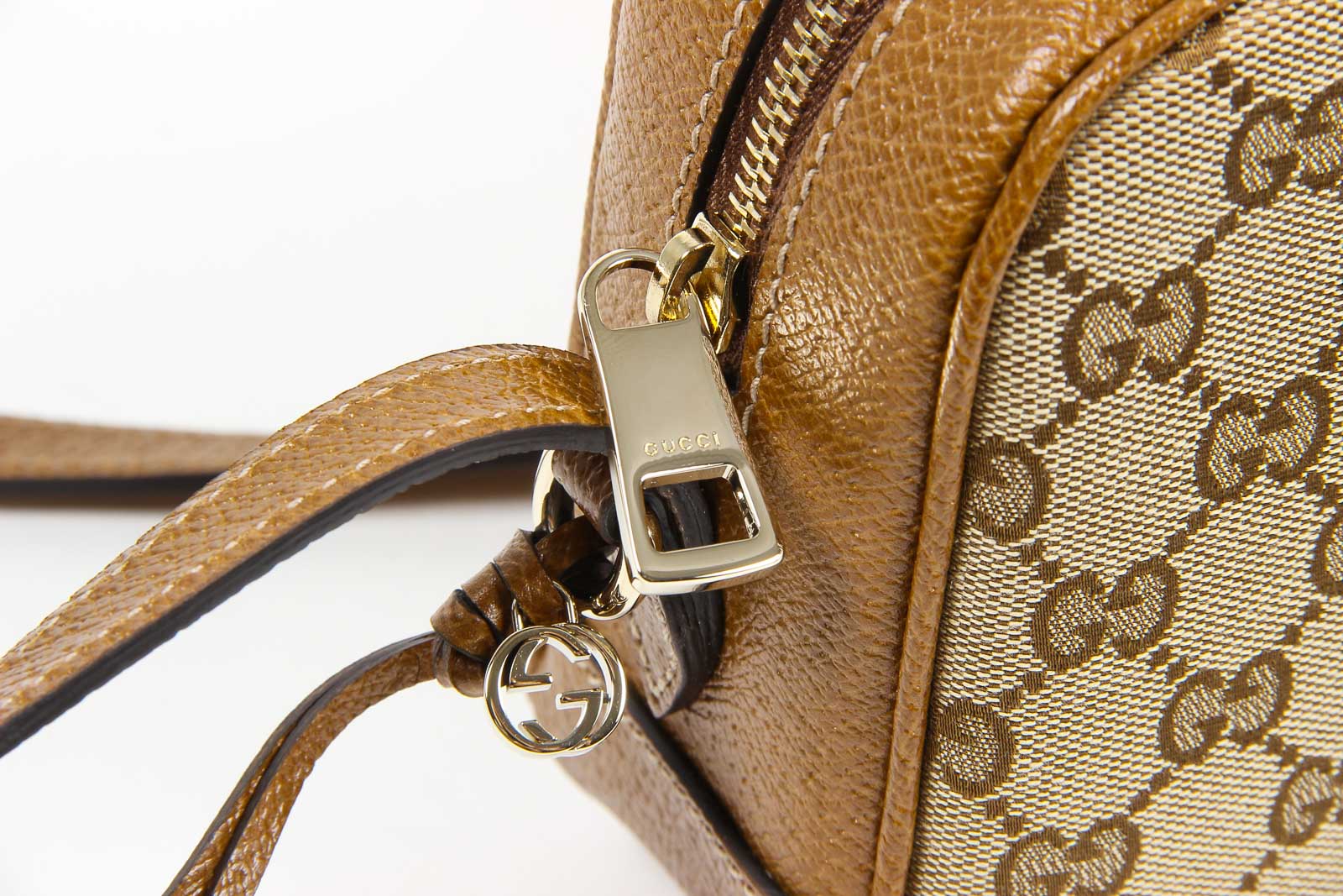 Bolso bandolera Gucci Bree Original GG Canvas Mini para mujer