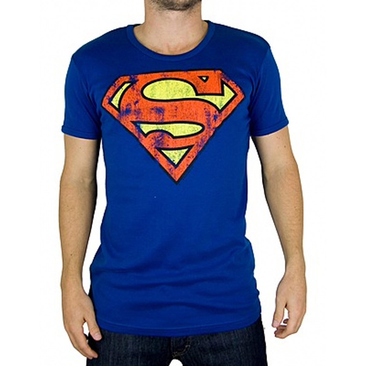 Camiseta para hombre de DC Comics con el logotipo de Superman