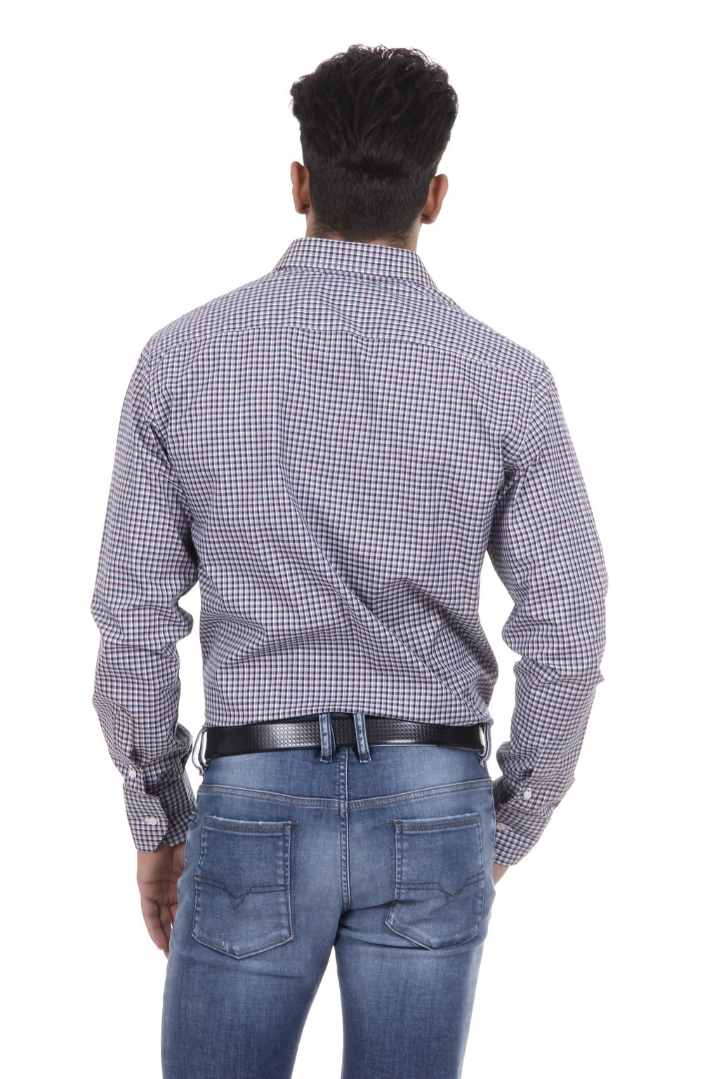Camisa clásica moderna de corte italiano para hombre V 1969, talla 377, 212