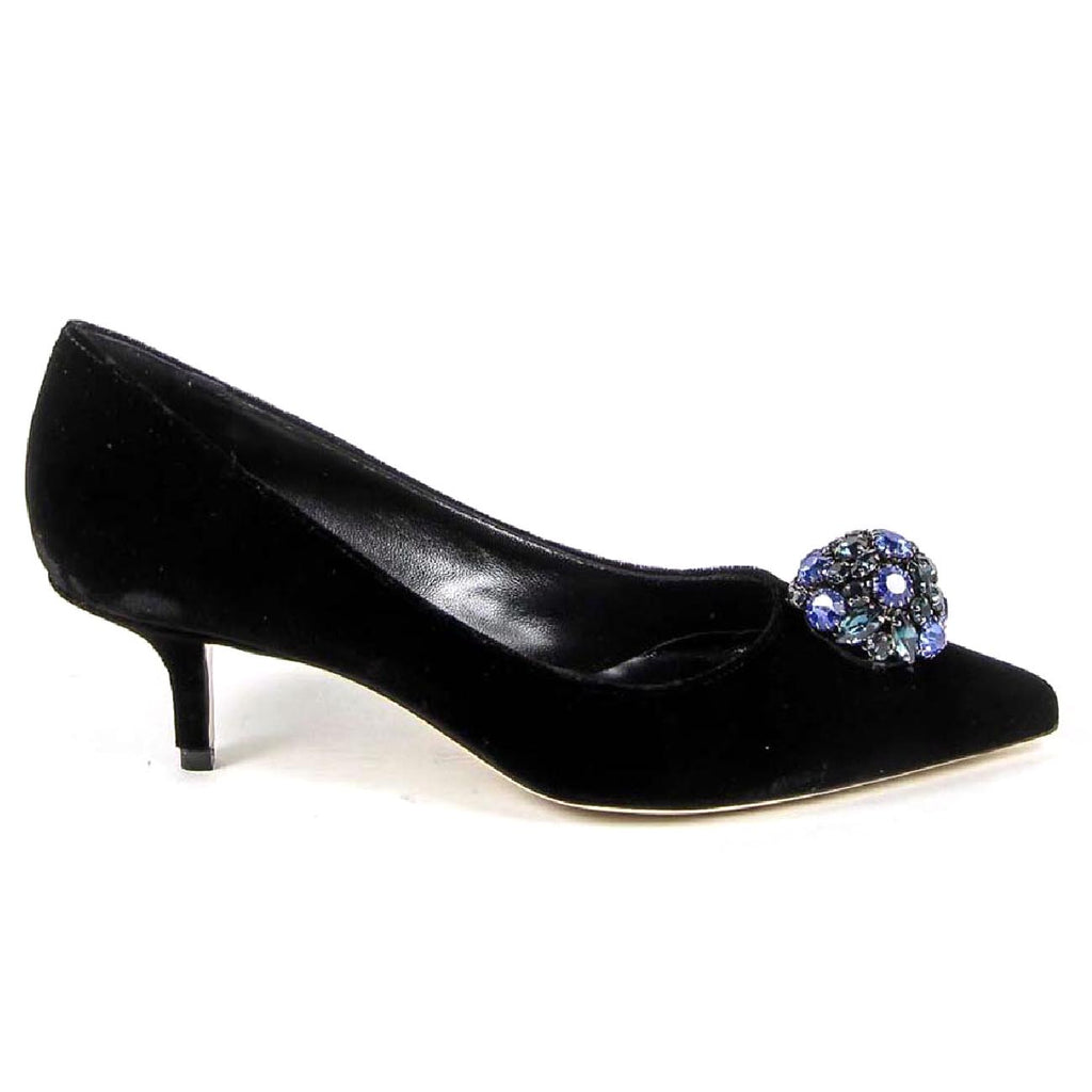 Zapatos de salón para mujer V 1969 Italia 3106153 VELLUTO NERO