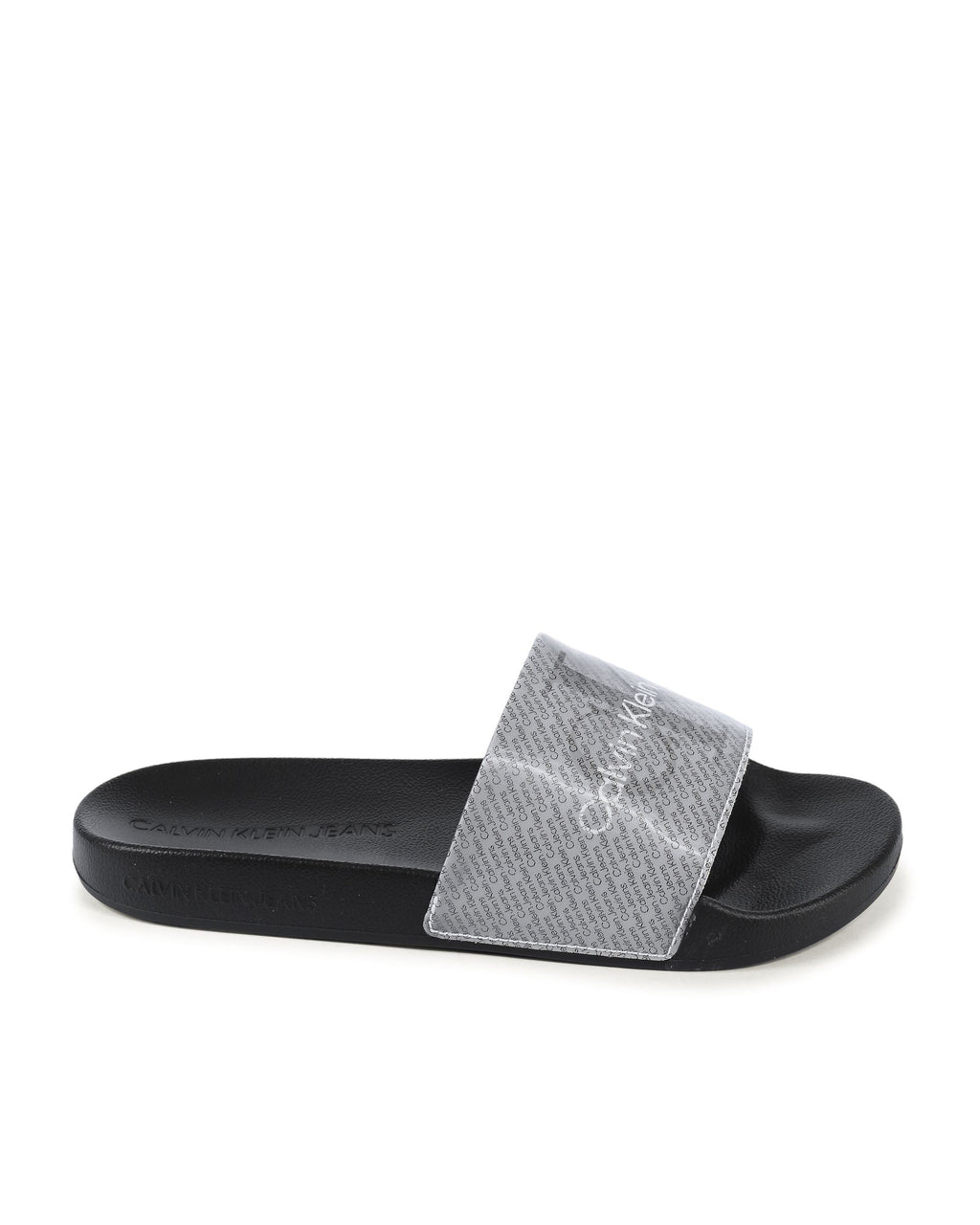 Chanclas Calvin Klein para mujer negras YW0YW014030GN