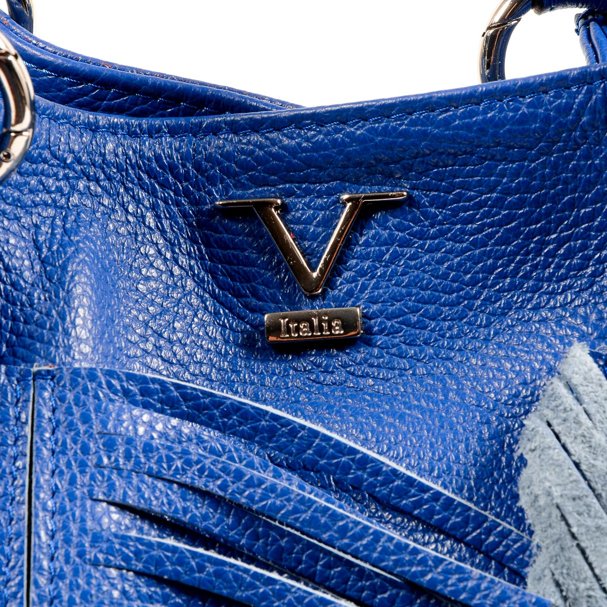 V 1969 Italia Womens Handbag Blue ZURIGO