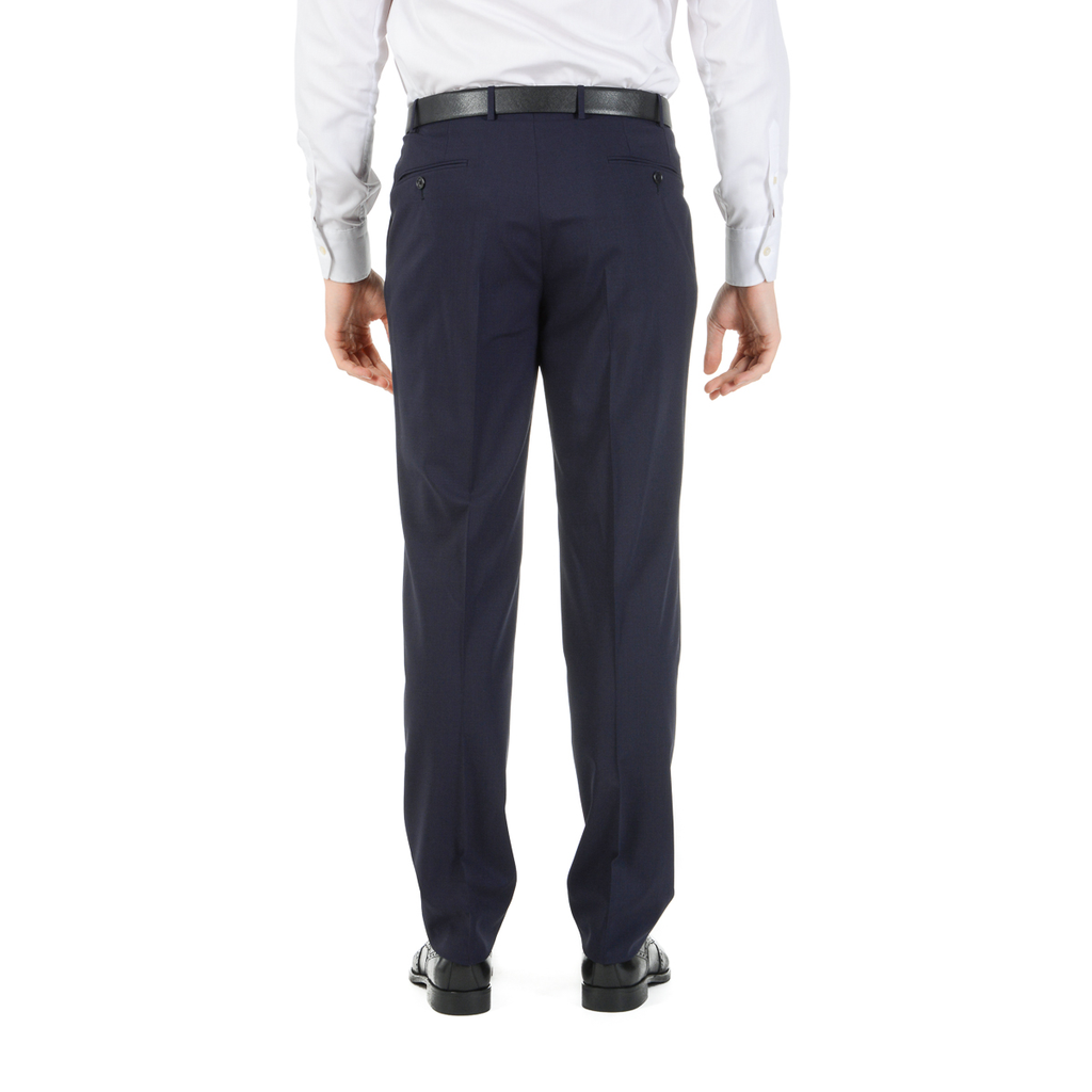 Traje Corneliani para hombre, manga larga, azul oscuro, talla Super 140