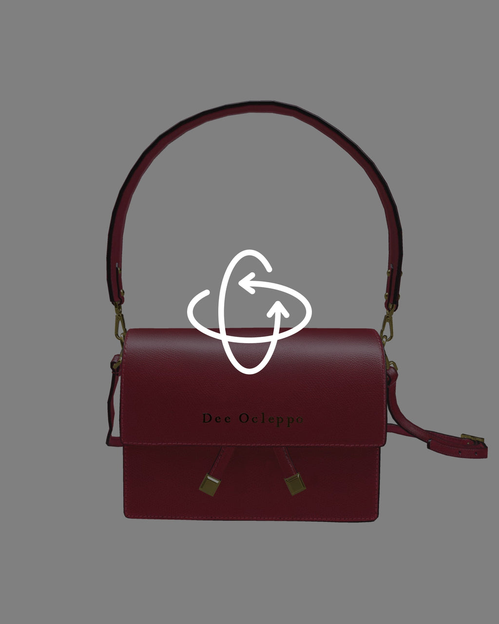 Bolso de hombro Pisa - Fucsia