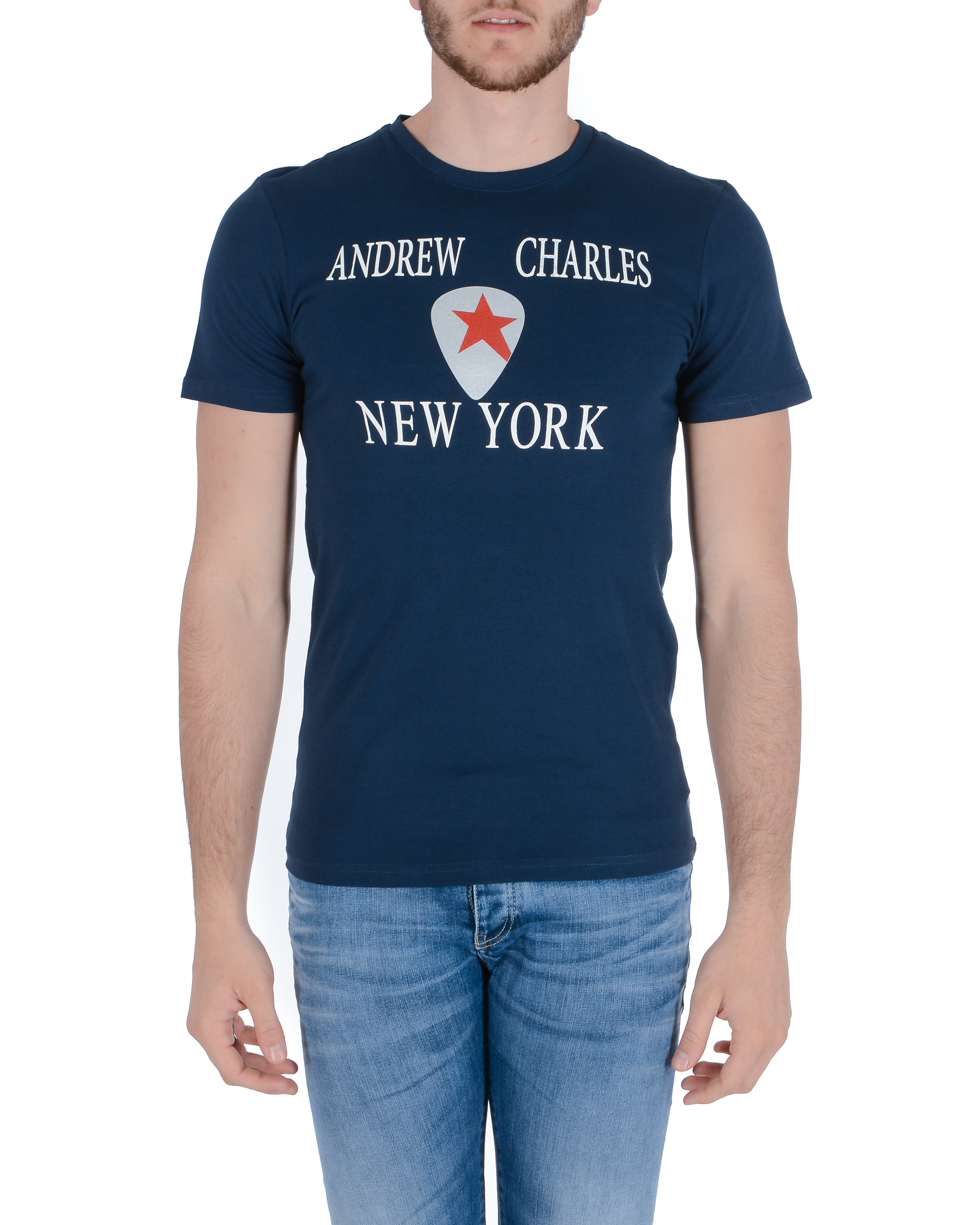 Camiseta Andrew Charles para hombre KEITA NAVY S14