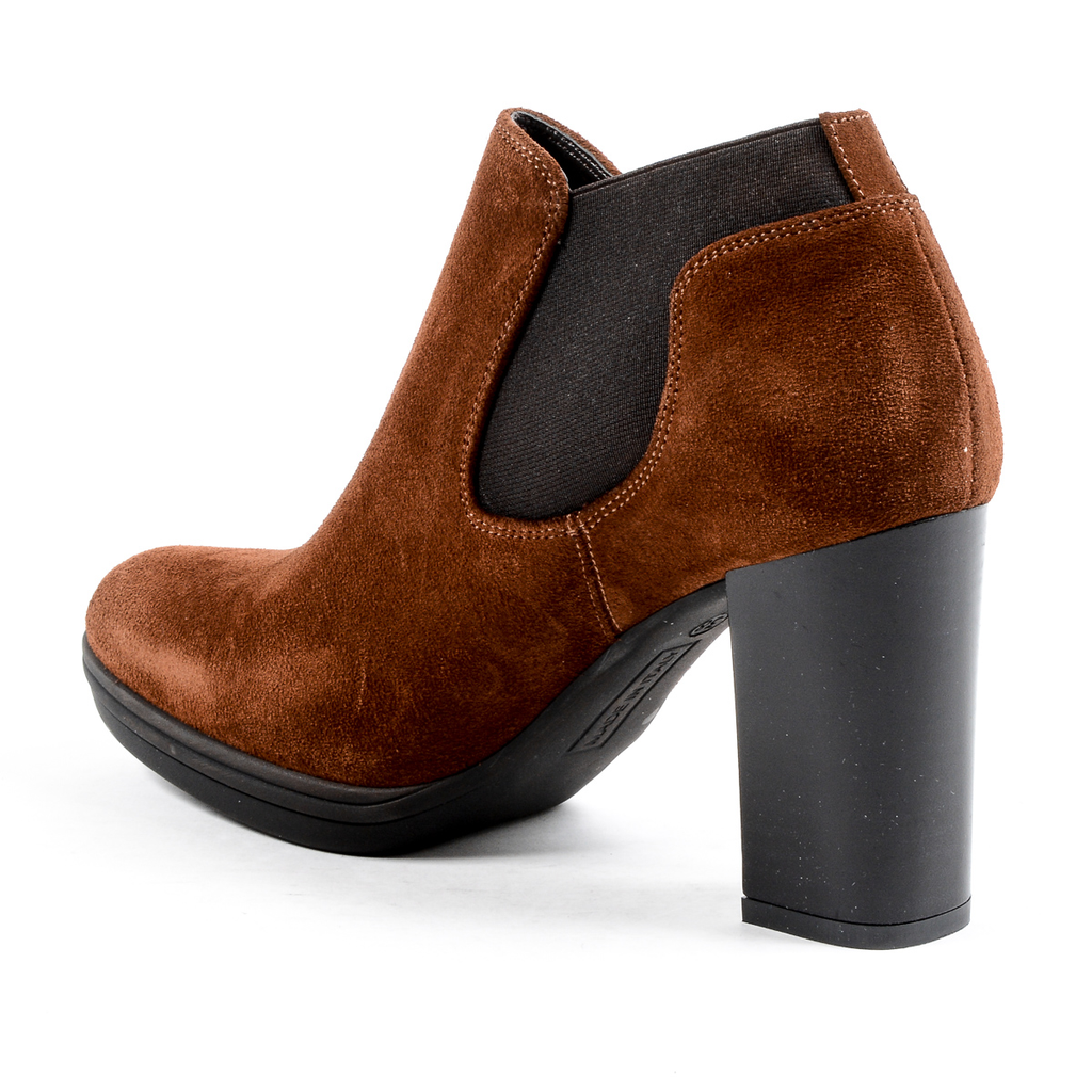V 1969 Italia - Botines de tacón para mujer, color marrón, GRACY