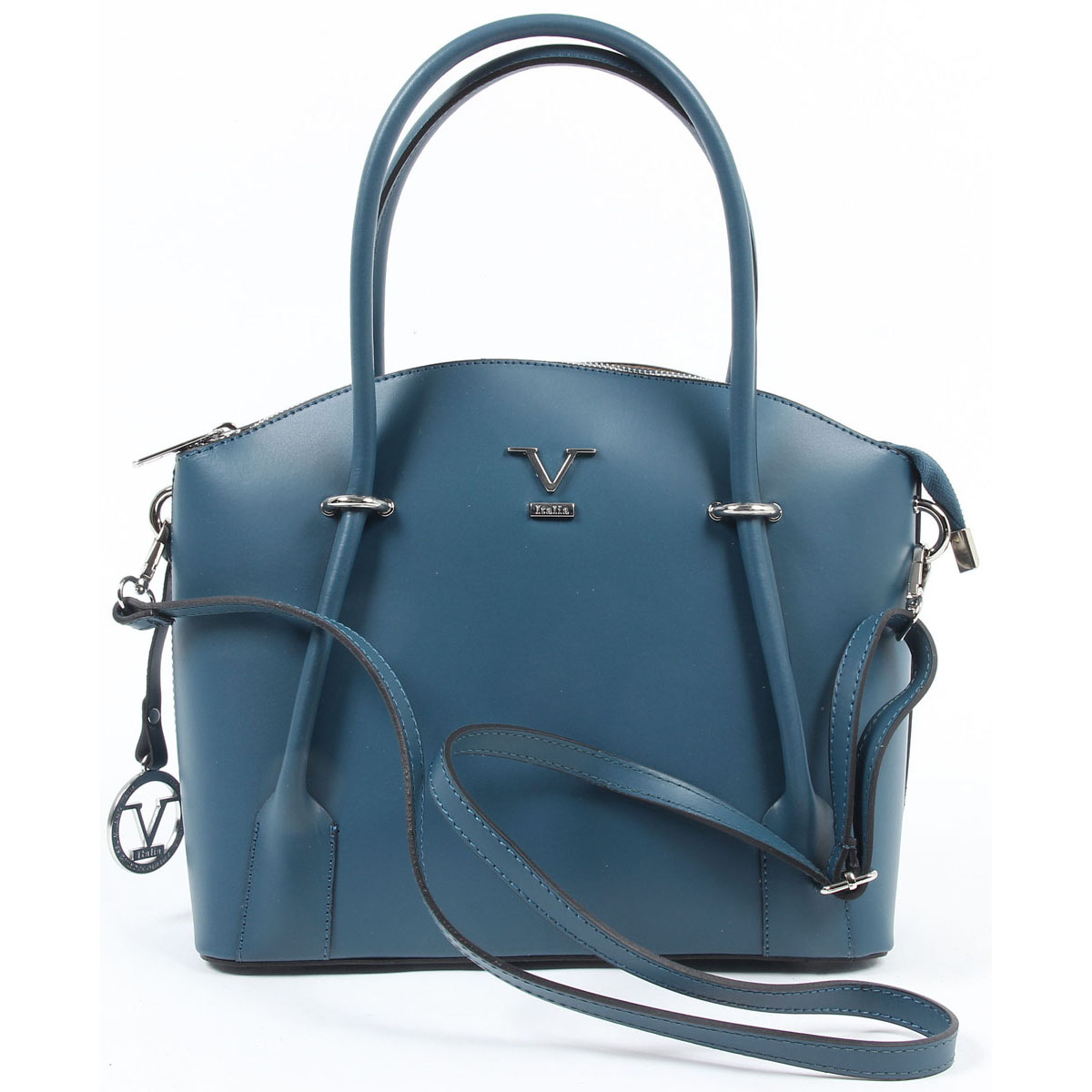 Bolso Mujer V 1969 Italia V003-S RUGA PETROLIO