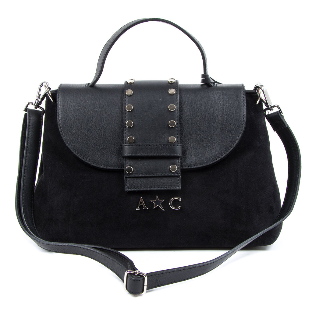 Bolso de mano para mujer Andrew Charles negro ROSS
