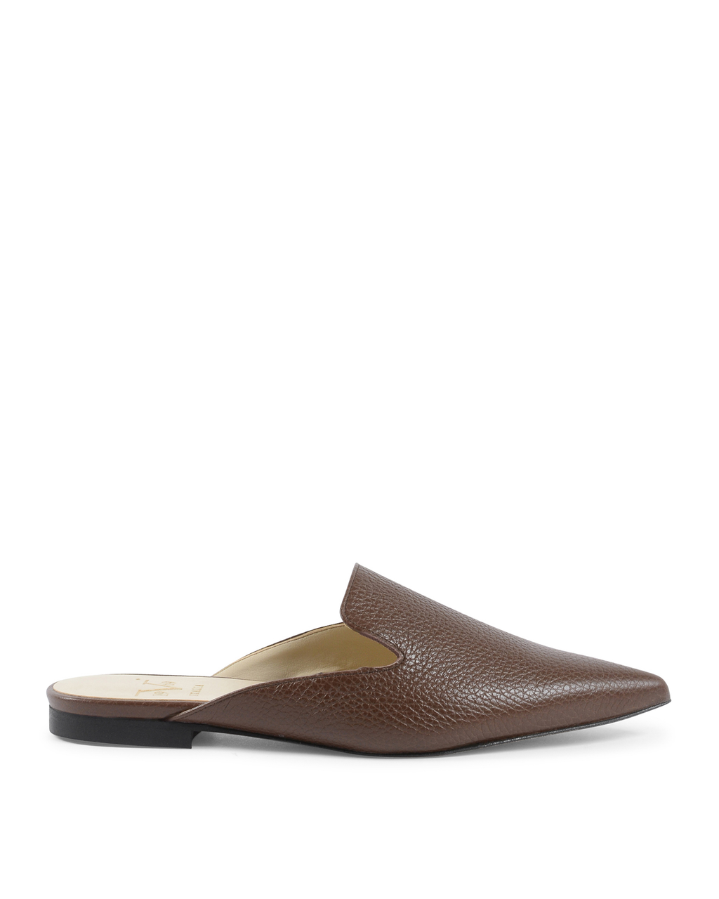19V69 Italia Sandalias para mujer marrón oscuro SABOT DAMITA STAMPA CERVO MORO