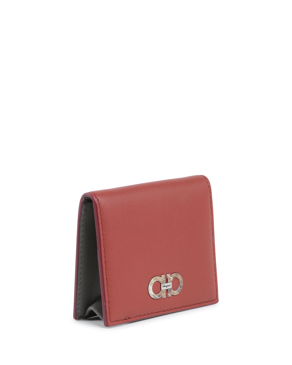 Monedero Salvatore Ferragamo para hombre, rojo, 66A155 690020