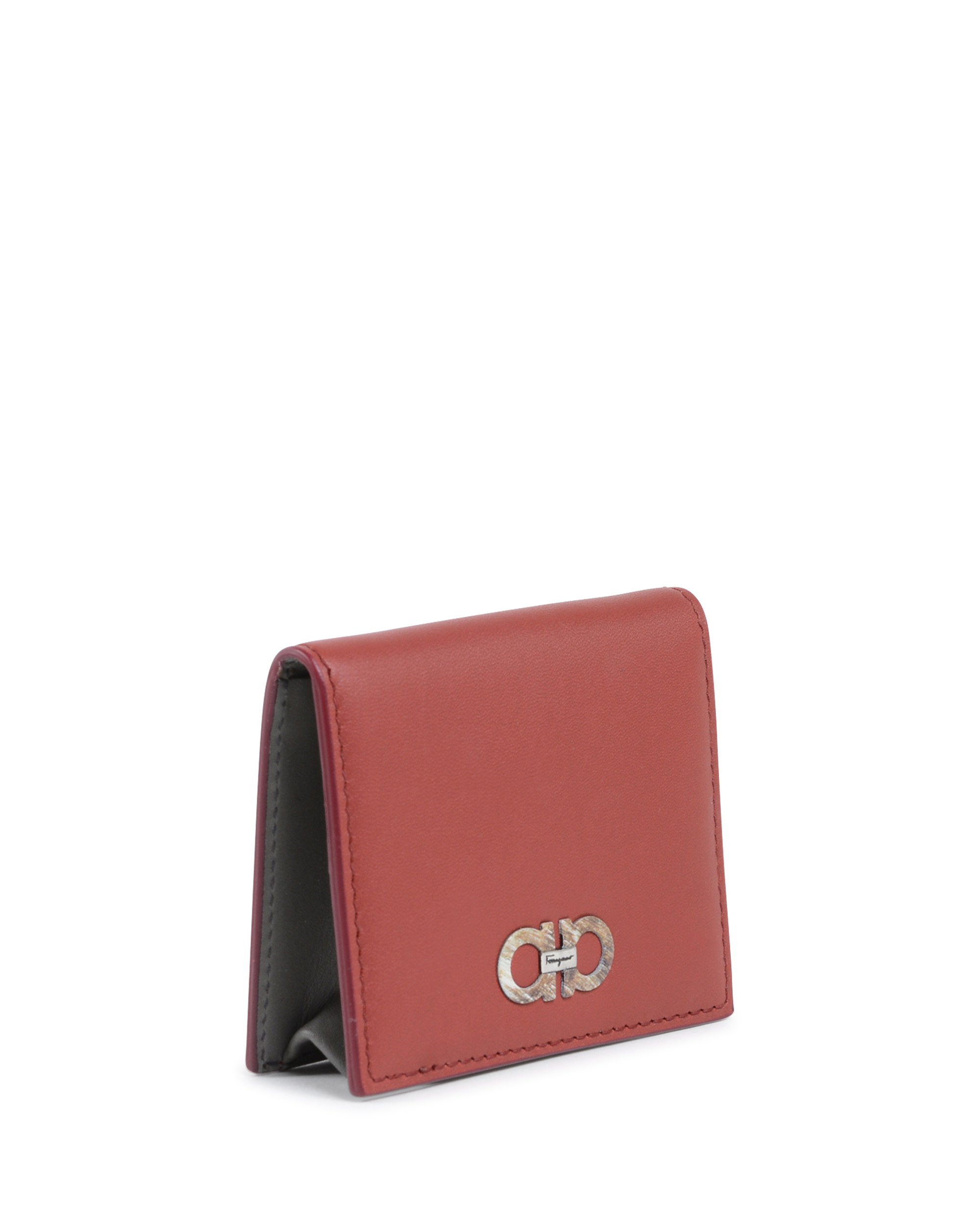 Monedero Salvatore Ferragamo para hombre, rojo, 66A155 690020