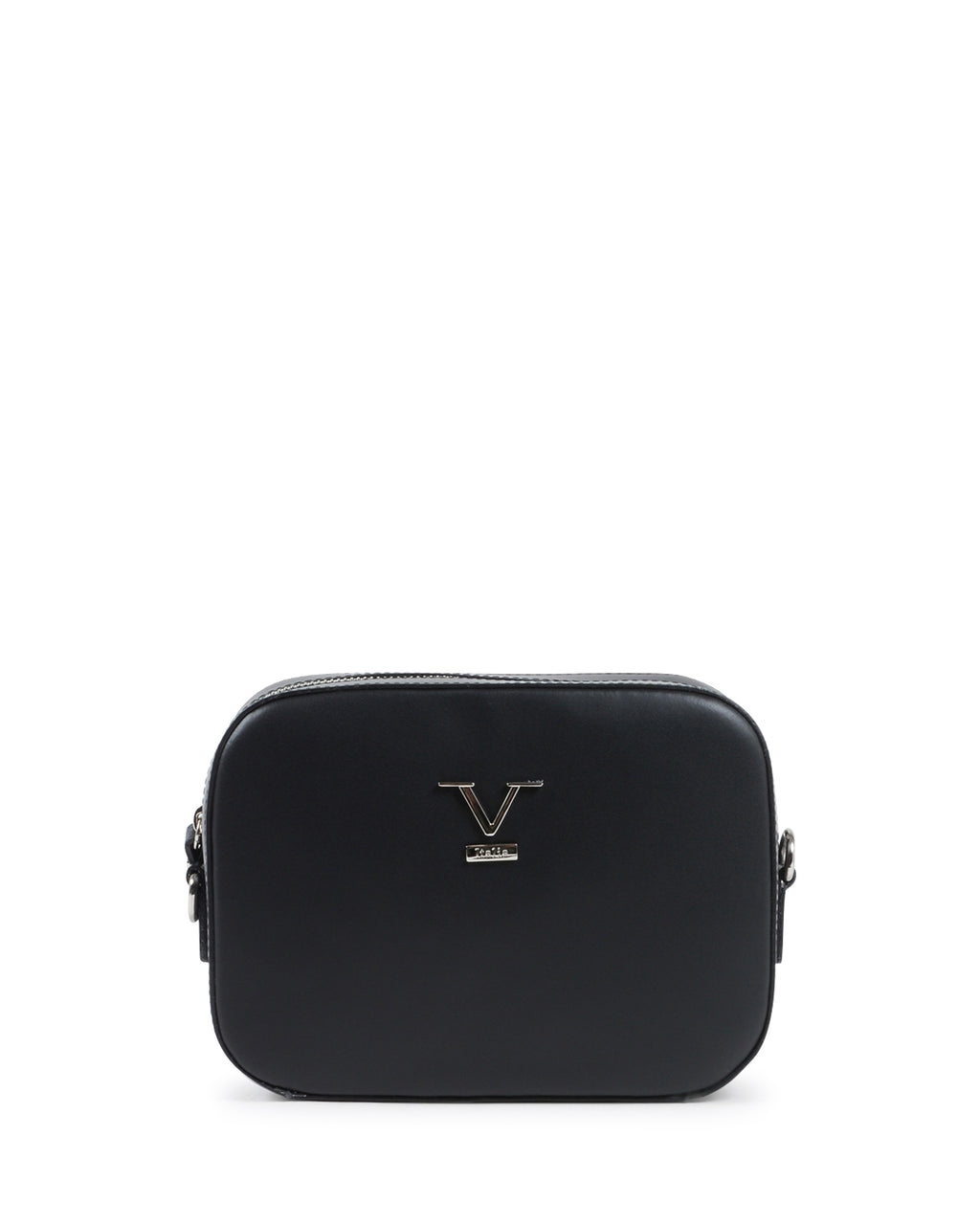V Italia Womens Camera Bag Black V0322 RUGA NERO