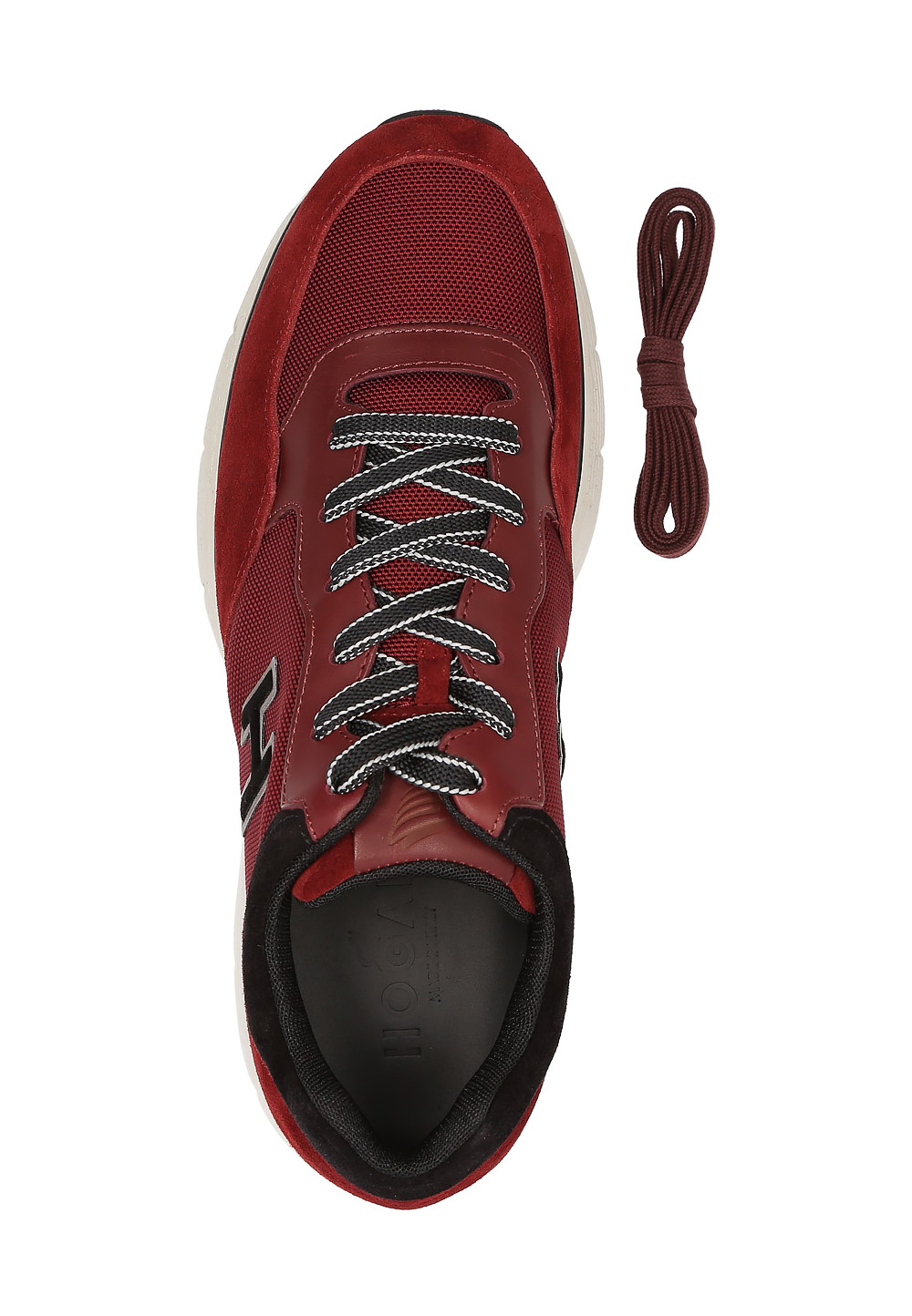 Hogan Mens Sneaker Dark Red HXM2540S42099J01788