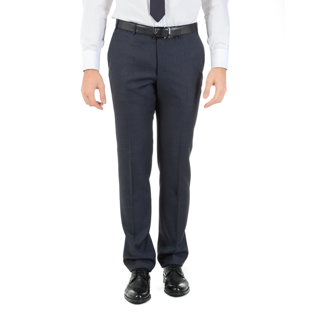 Corneliani Mens Suit Long Sleeves Dark Grey Super 110's