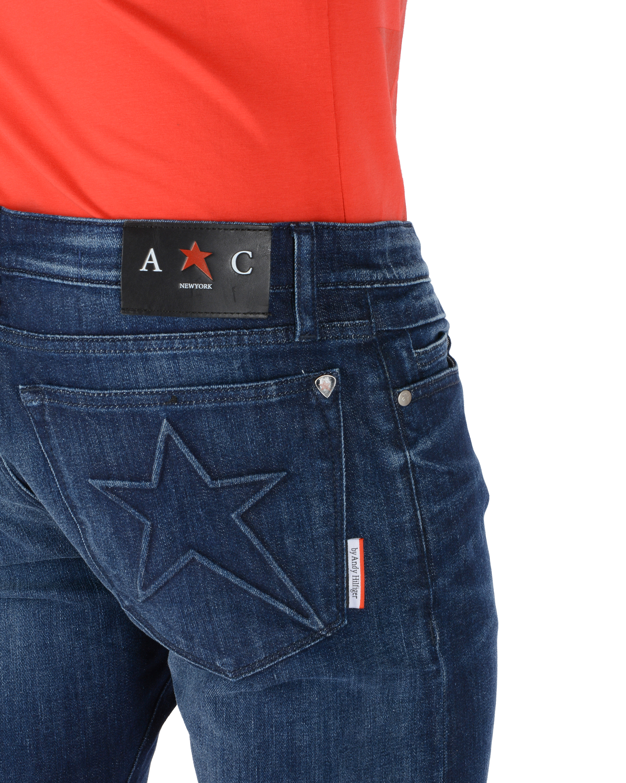 Vaqueros Andrew Charles para hombre de corte regular AN42 THOMAS