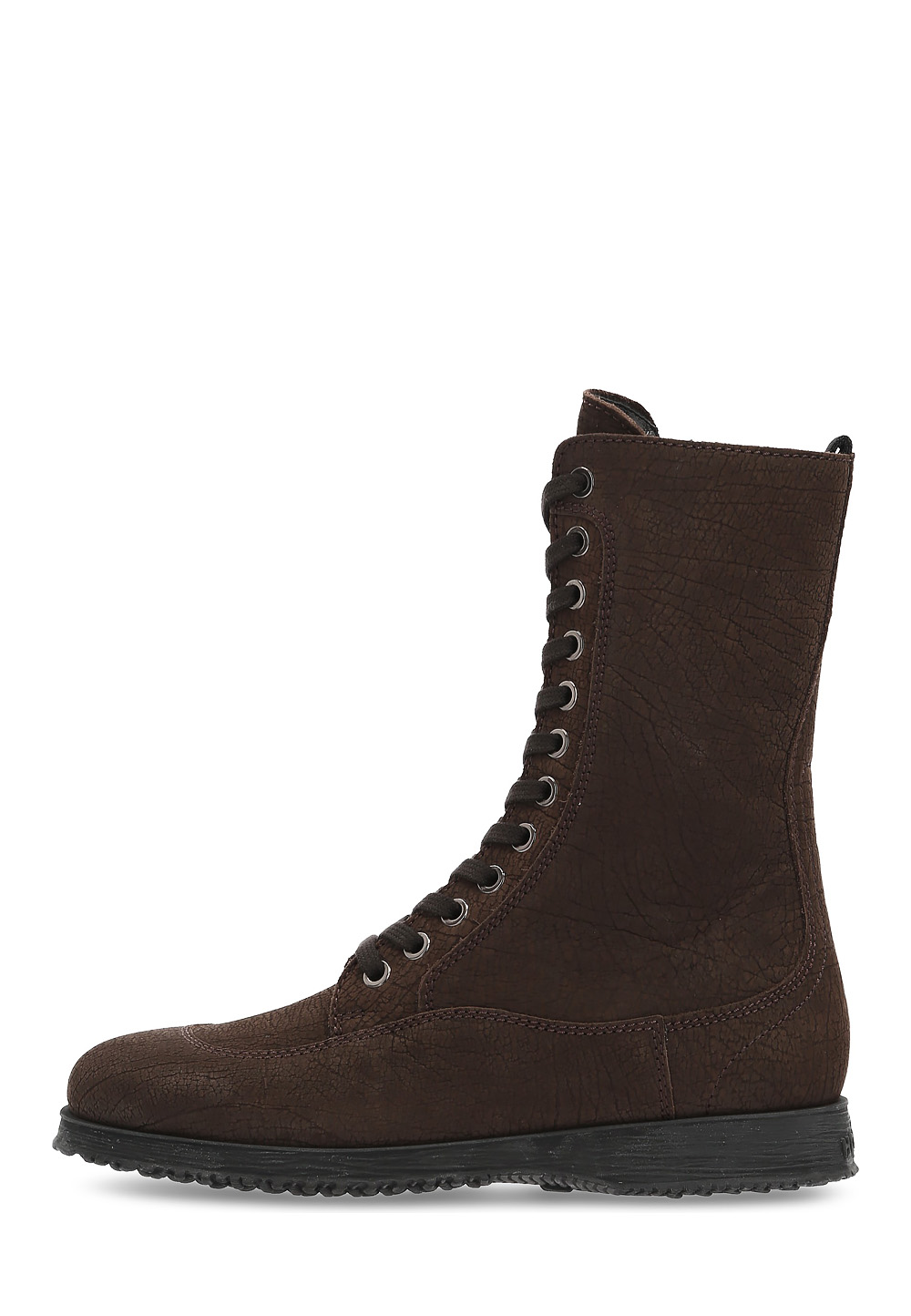 Hogan Womens High Boot Dark Brown HXW00I0937066QLS800