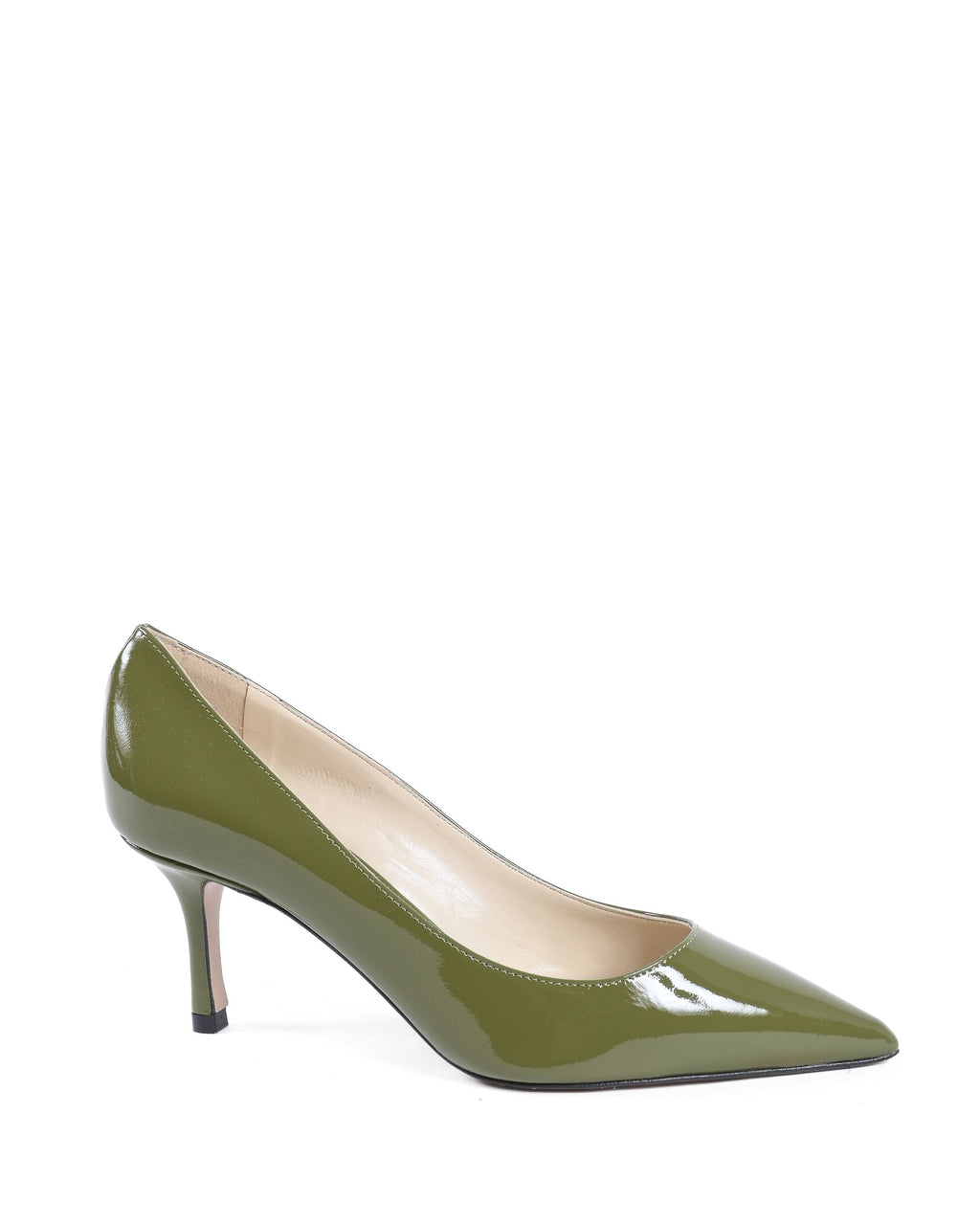 19V69 Italia Zapatos de salón para mujer Verde oscuro INES65 CHAROL VERDE