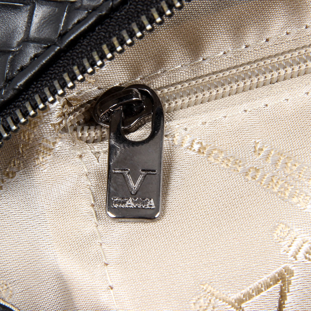 Bolso de hombre V 1969 Italia negro DERREN
