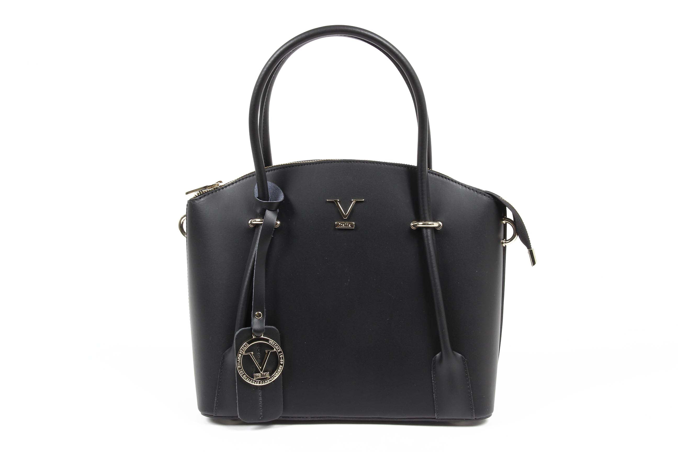 Bolso Mujer V 1969 Italia V020 RUGA NERO