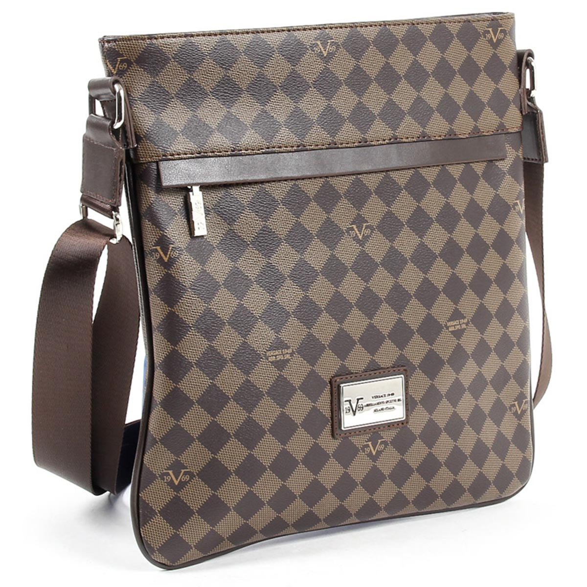 Bolso de hombro para hombre V 1969 Italia V1969017 CAFÉ CAFÉ