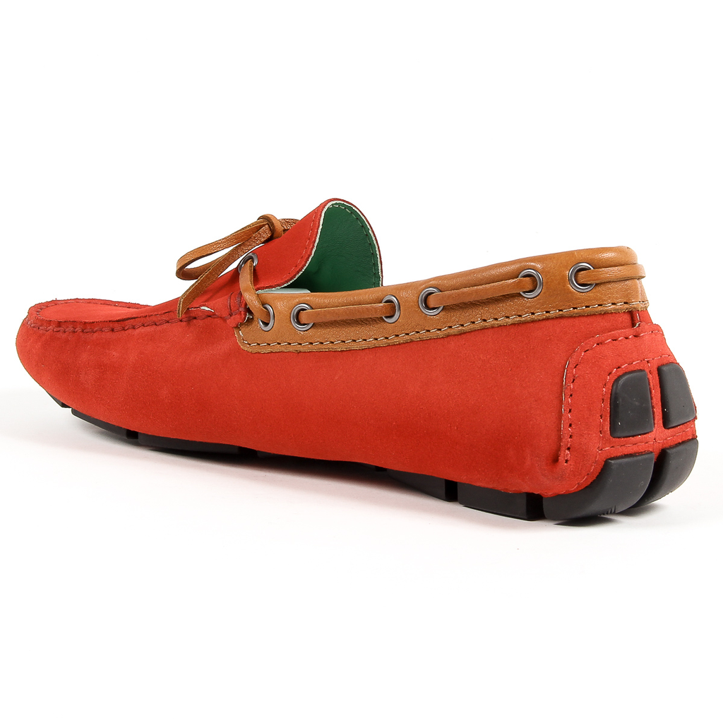V 1969 Italia Mens Loafer Red MATTEW