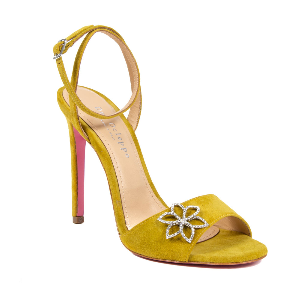 Sandalia de diamantes