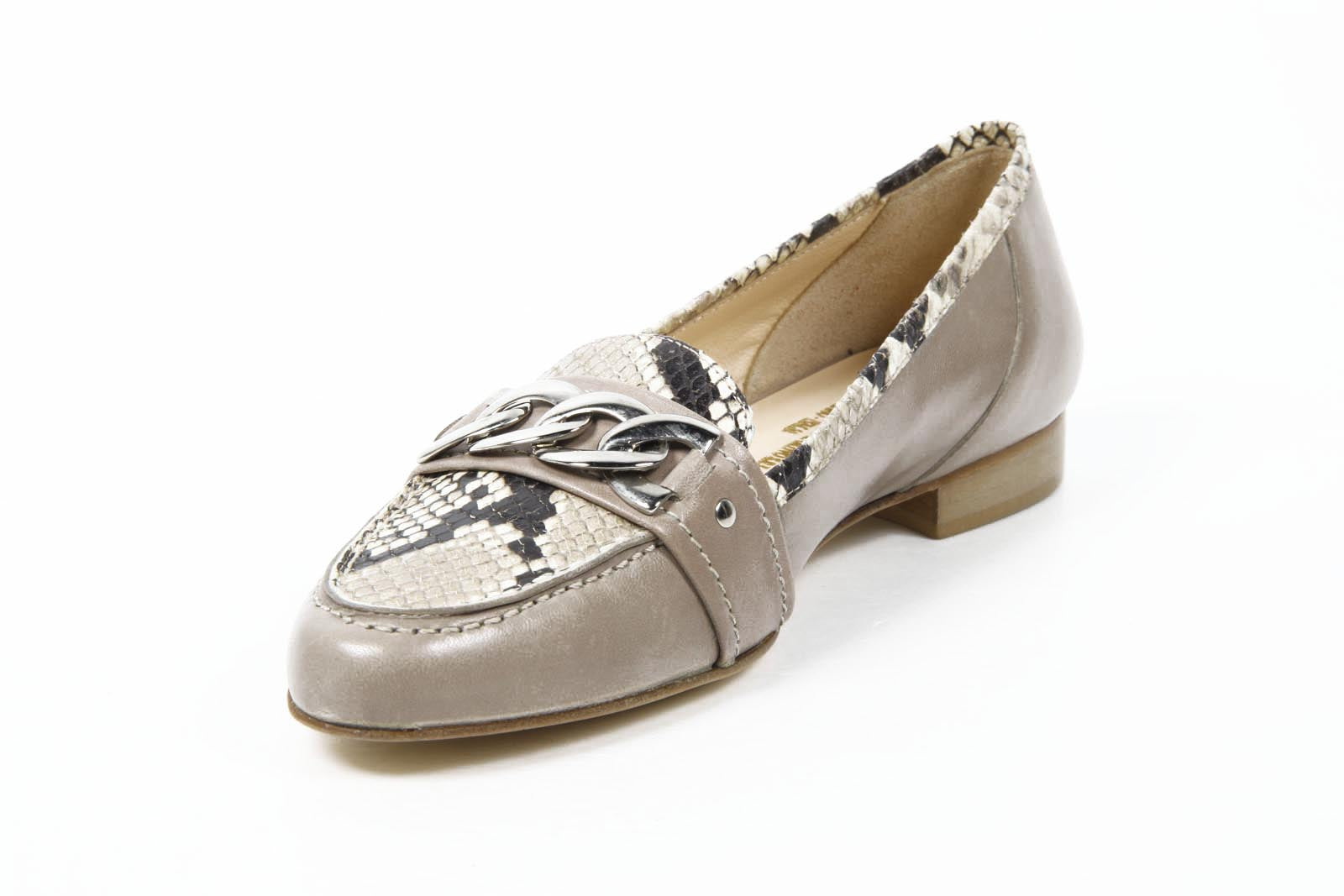 Mocasín mujer V 1969 Italia 7016 Capretto Beige