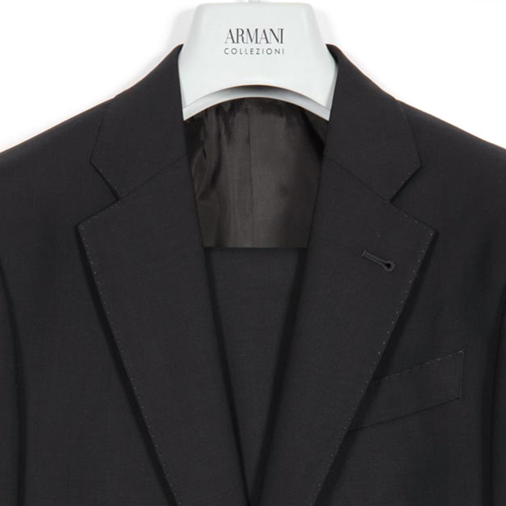 Armani Collezioni Mens Suit Dark Grey