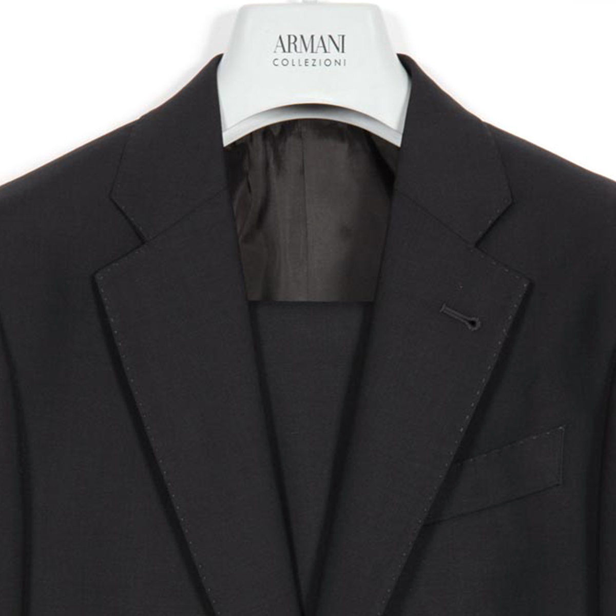 Armani Collezioni Mens Suit Dark Grey