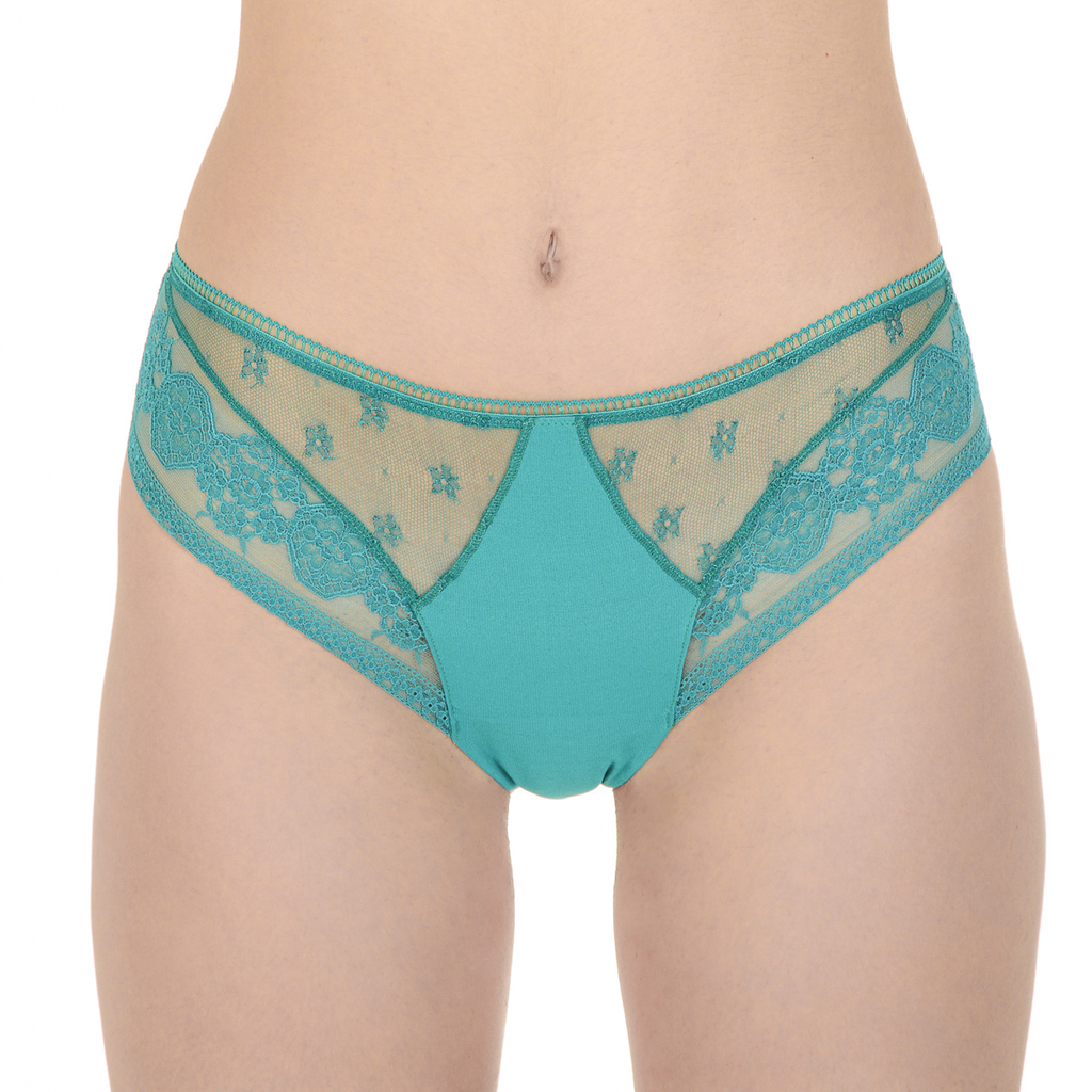 La Perla Top para mujer, color verde