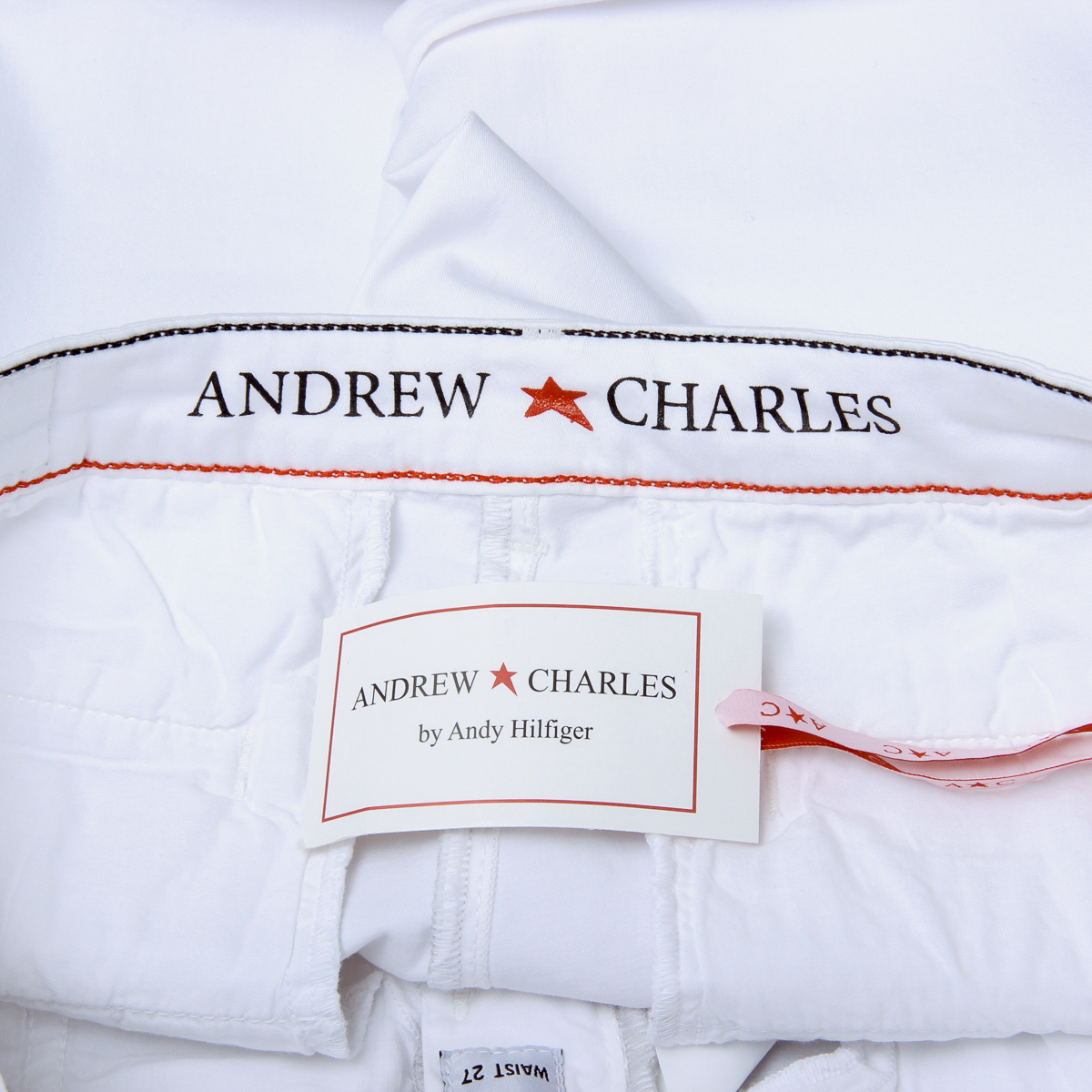 Pantalones cortos Andrew Charles para mujer, color blanco, SAFIA