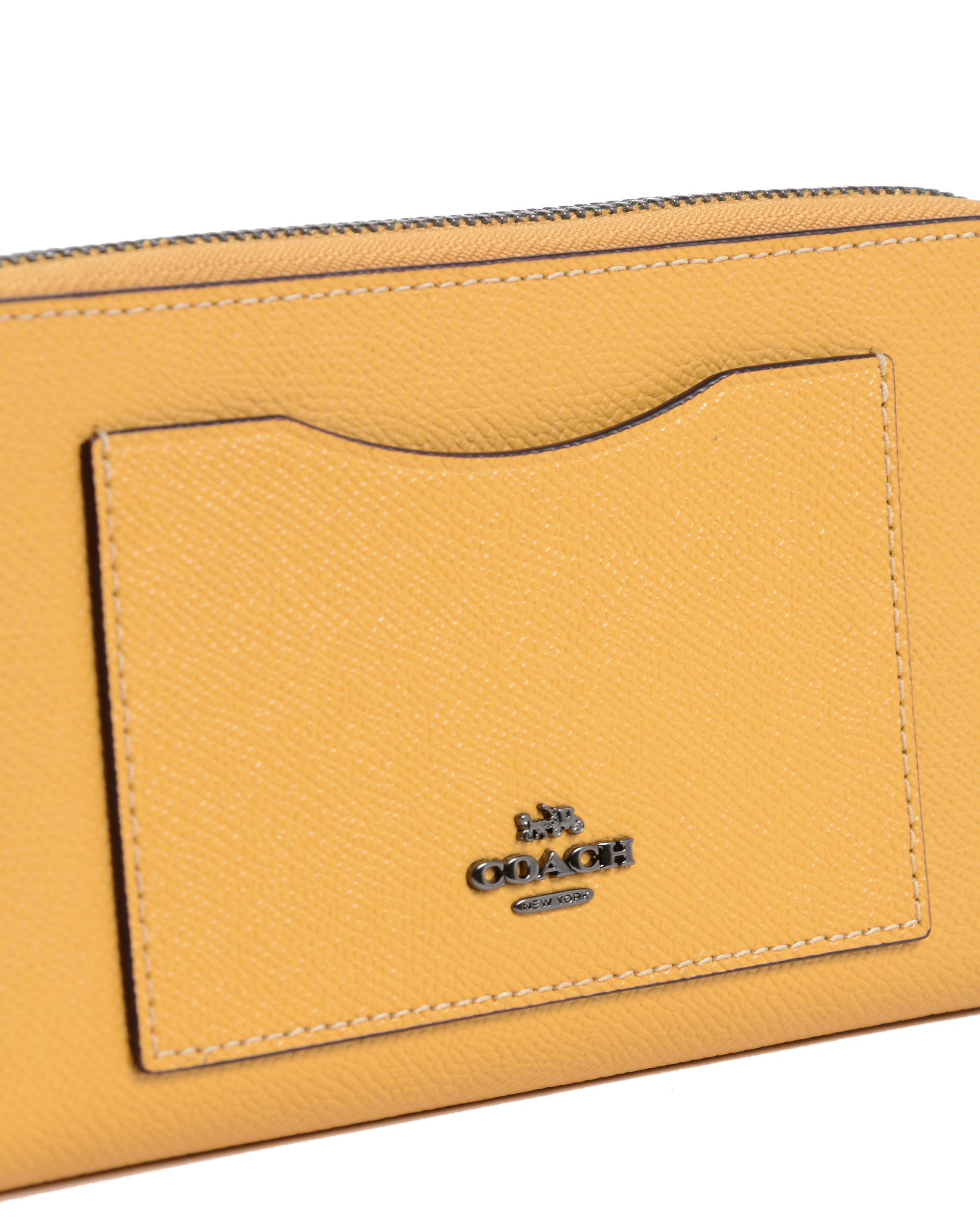 Cartera Coach para mujer amarilla 54007 MIEL