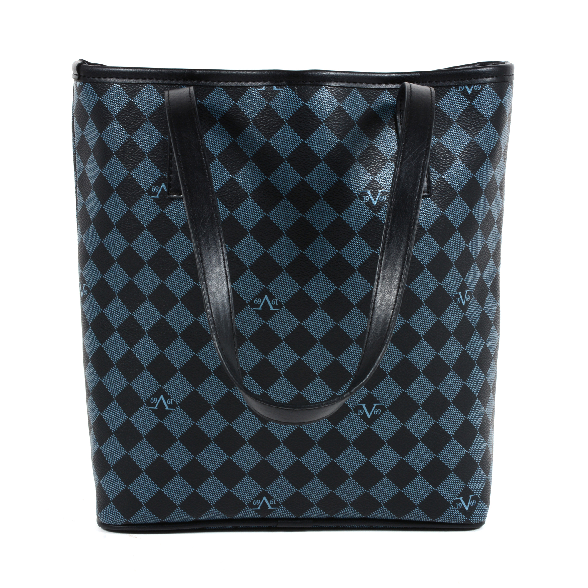 V 1969 Italia Womens Handbag Blue BEIRUT