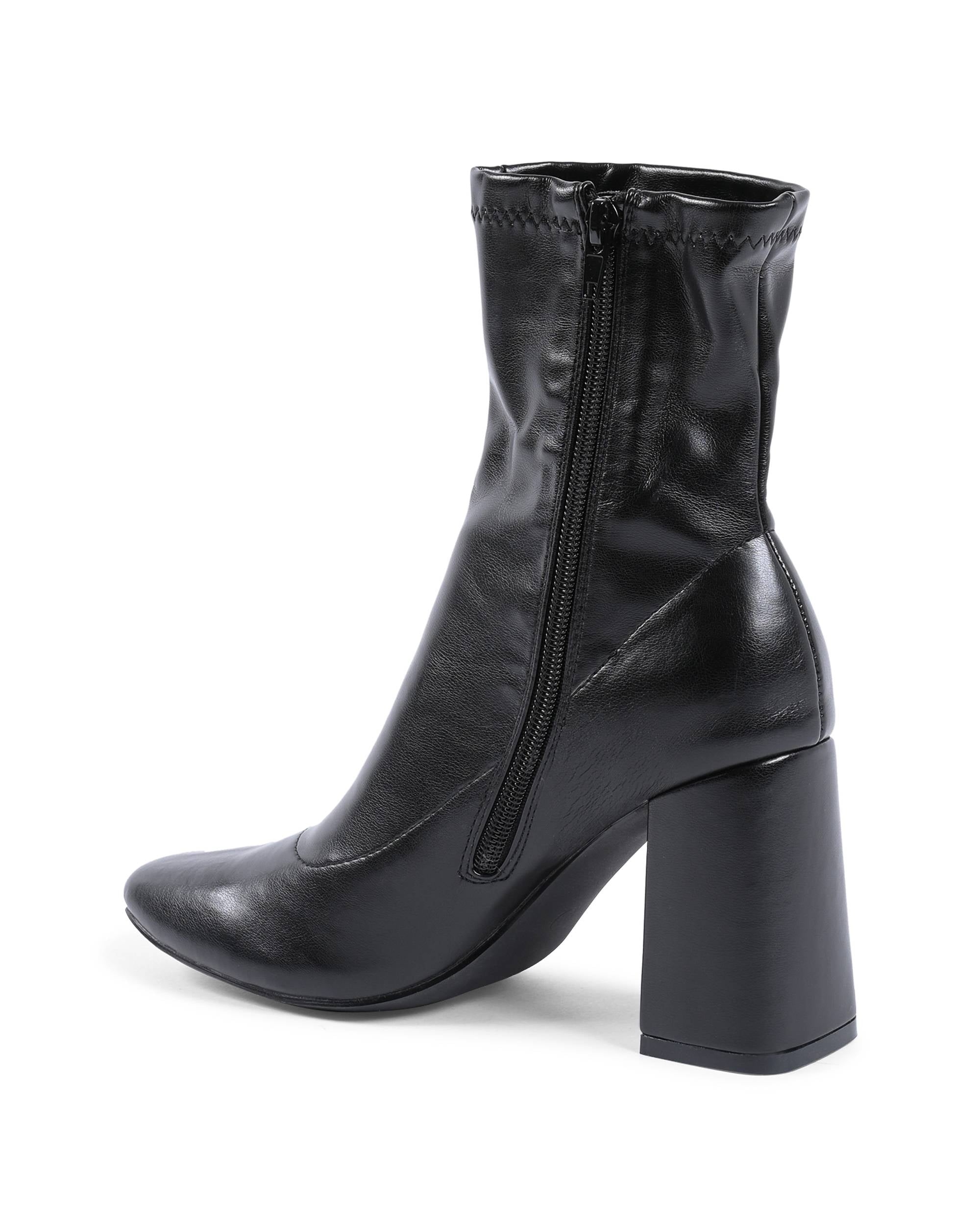 19V69 Italia Botines para mujer negros HF003 NERO