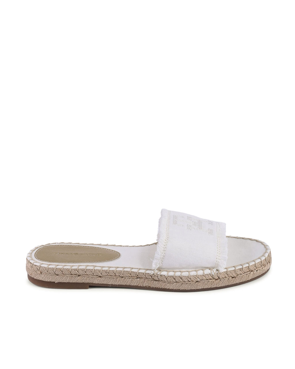 Alpargatas Tommy Hilfiger para mujer blancas FW0FW071030LE