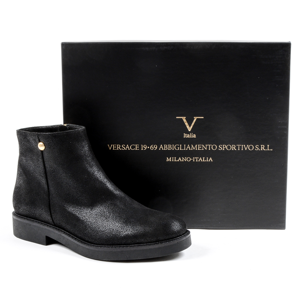 V 1969 Italia Botines para mujer Negro TILLY