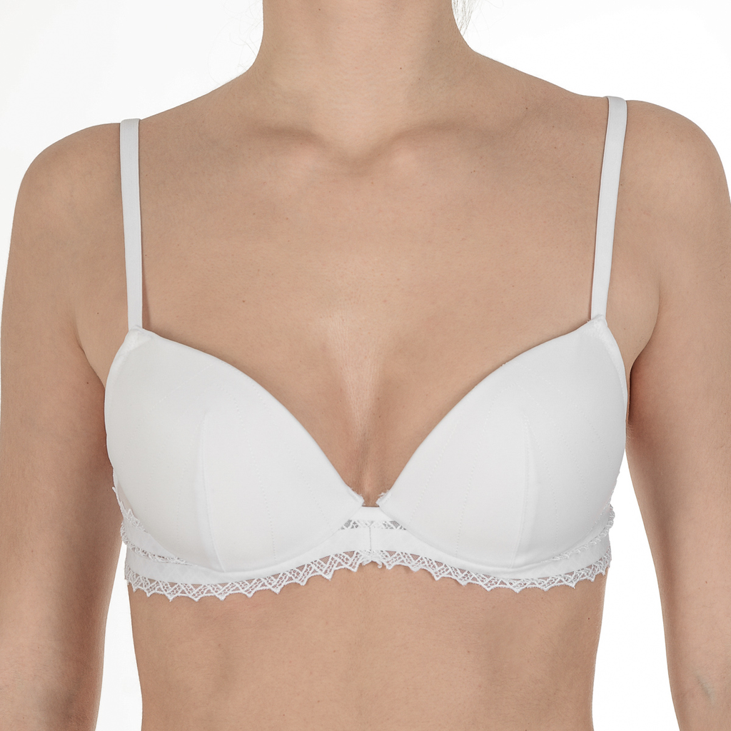 La Perla Womens Bra White