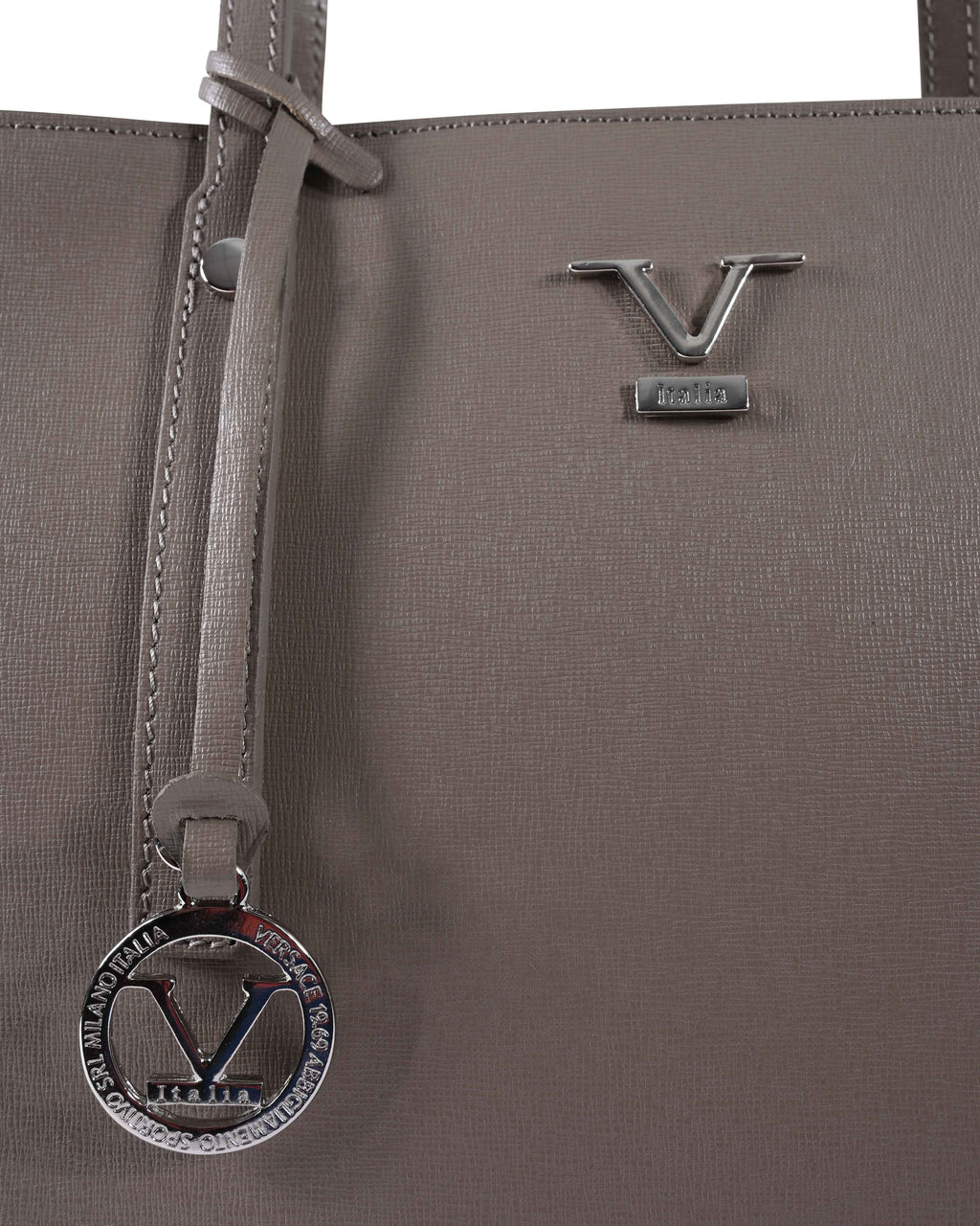 Bolso de mano para mujer V Italia CB1070 SAFFIANO TAUPE