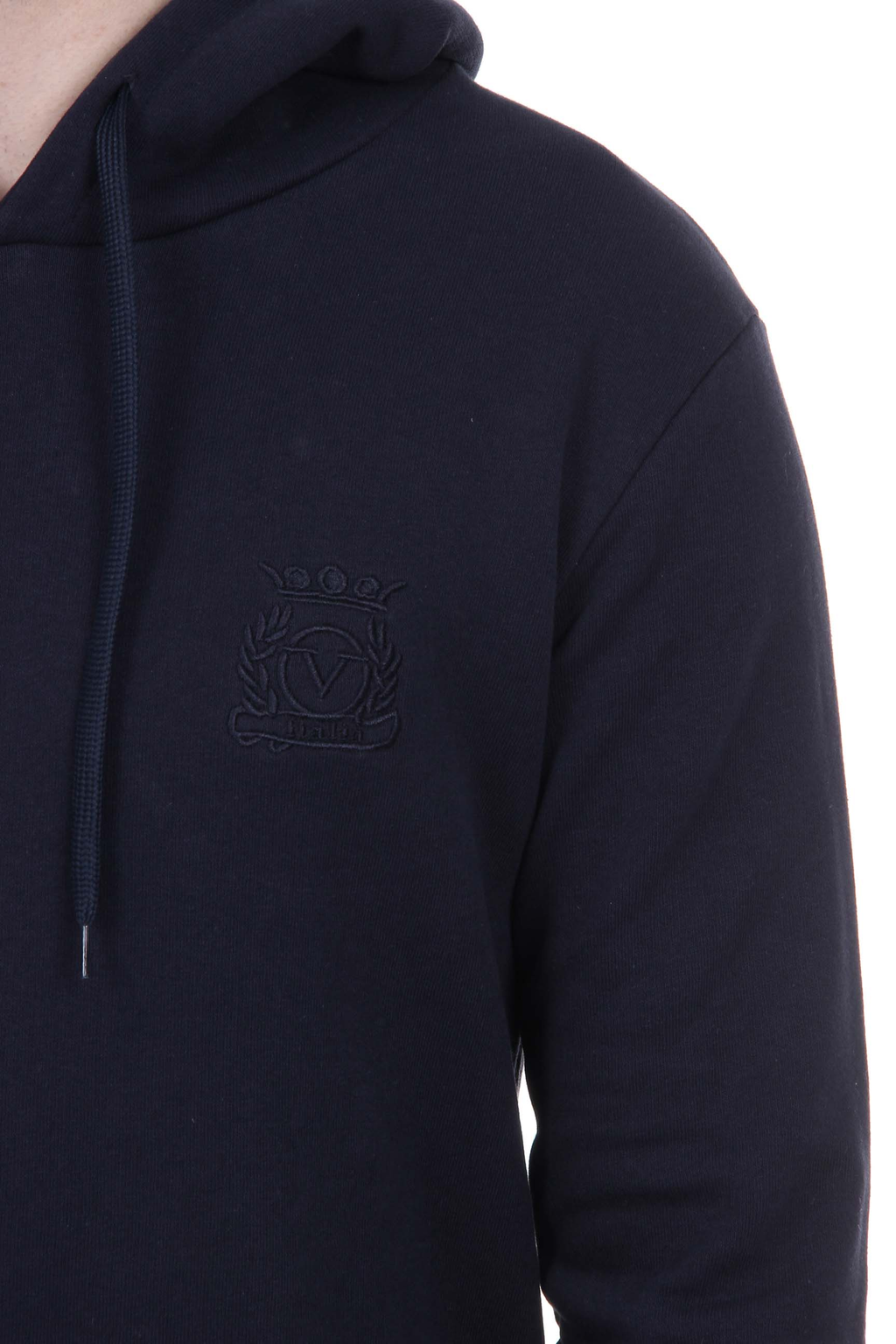 Sudadera con capucha V 1969 Italia para hombre ART. 4467 AZUL OSCURO