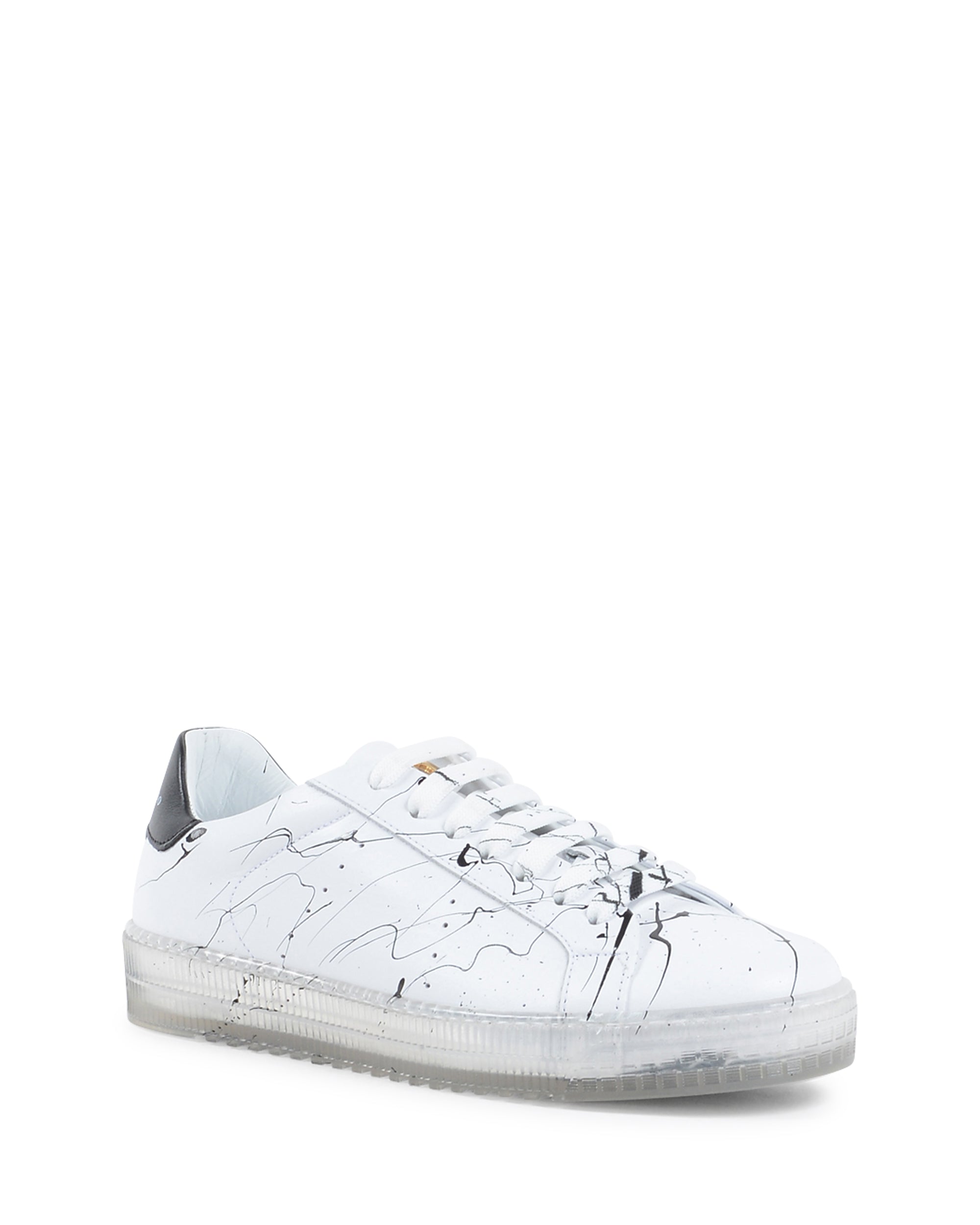 Zapatillas Splatter - Blanco y negro