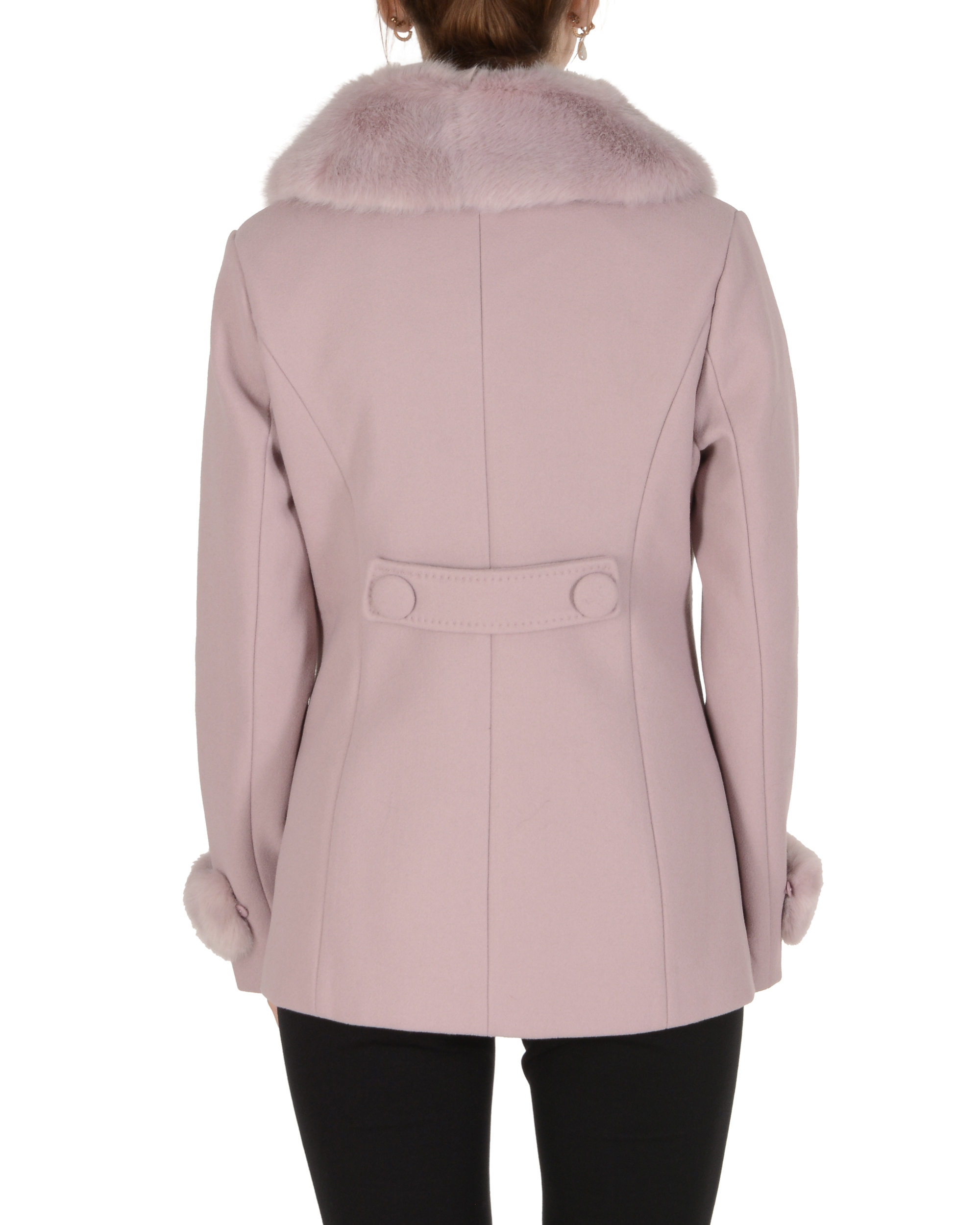 19V69 Italia Abrigo de mujer Rosa INO PINK