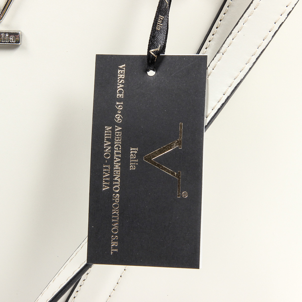 Bolso de mano para mujer V 1969 Italia V008-S RUGA CREMA