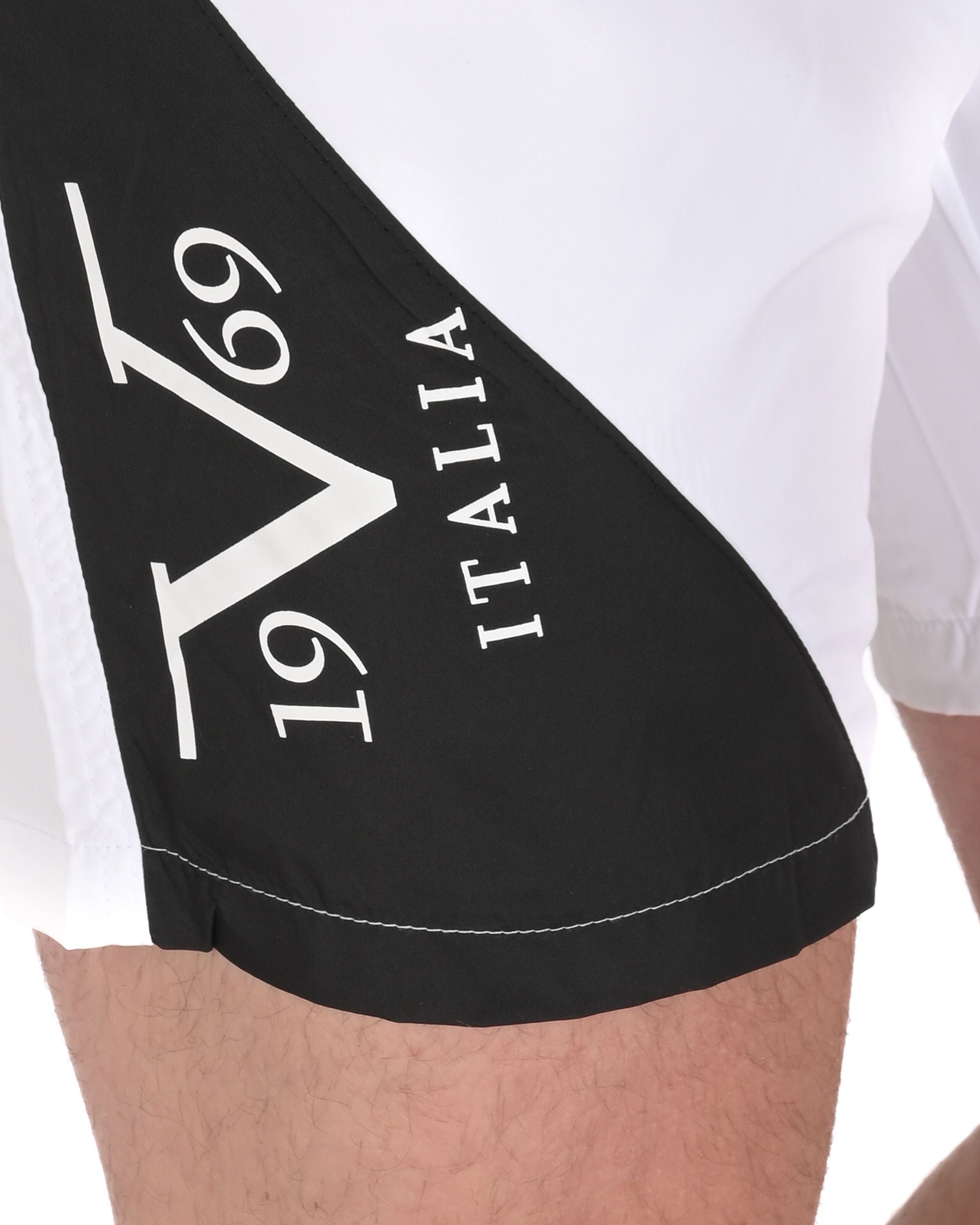 19V69 Italia Mens Swimwear Trunk VSC1MBM03 WHITE