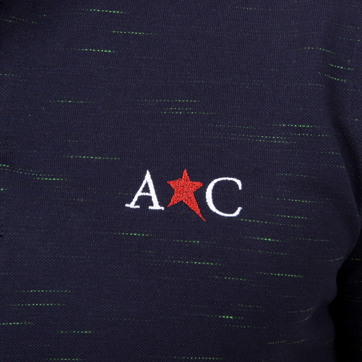 Andrew Charles Mens Polo Short Sleeves Dark Blue RYAN