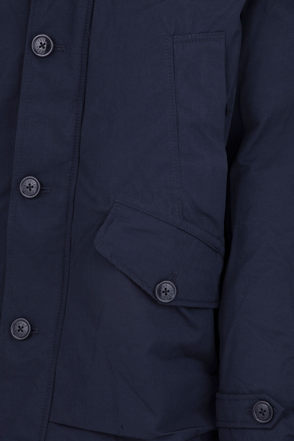 19V69 Italia Chaqueta de hombre Azul oscuro FABRIZIO AZUL OSCURO