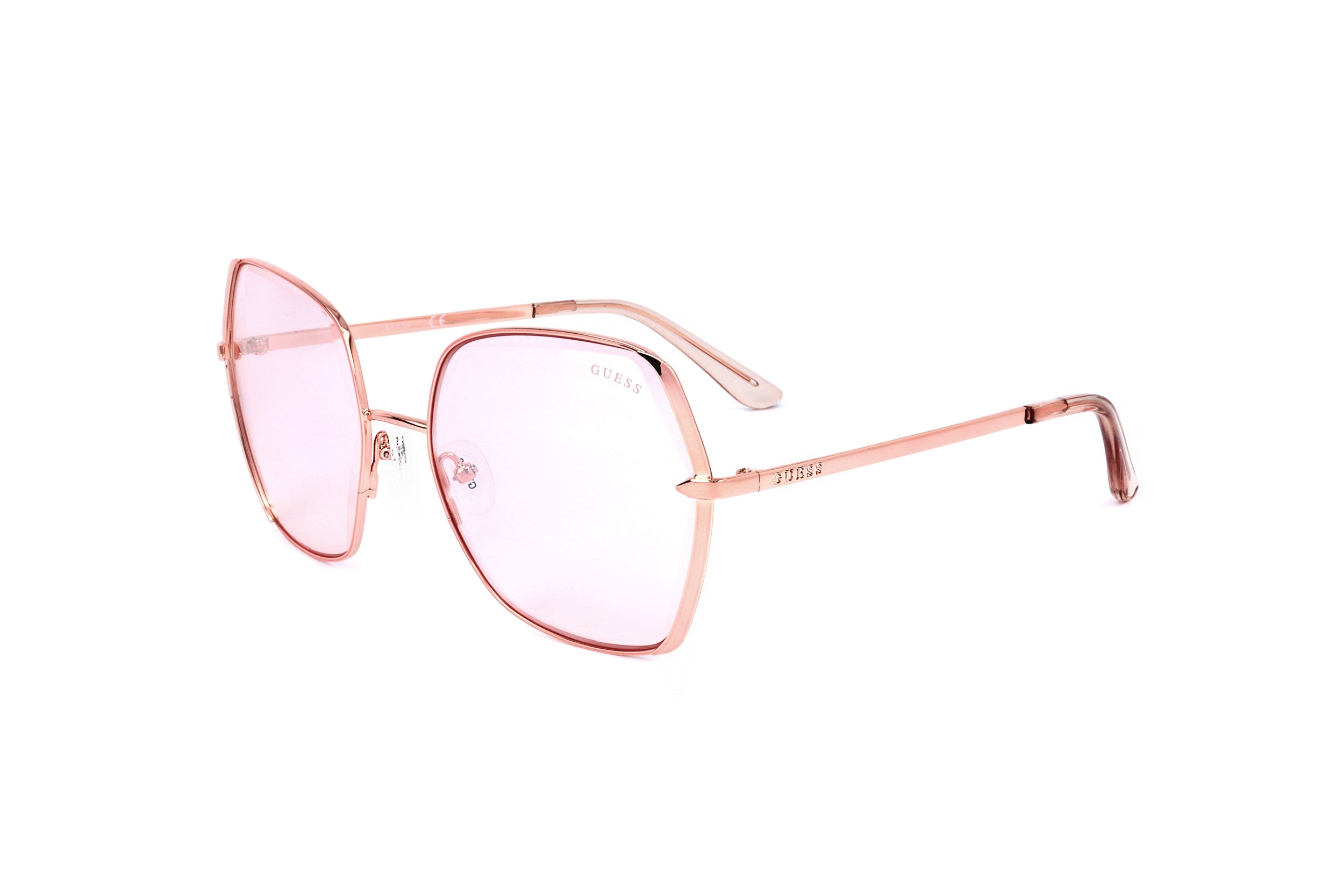 Guess Womens Sunglasses GU7721 28U 60 19 140 SHINY ROSE GOLD