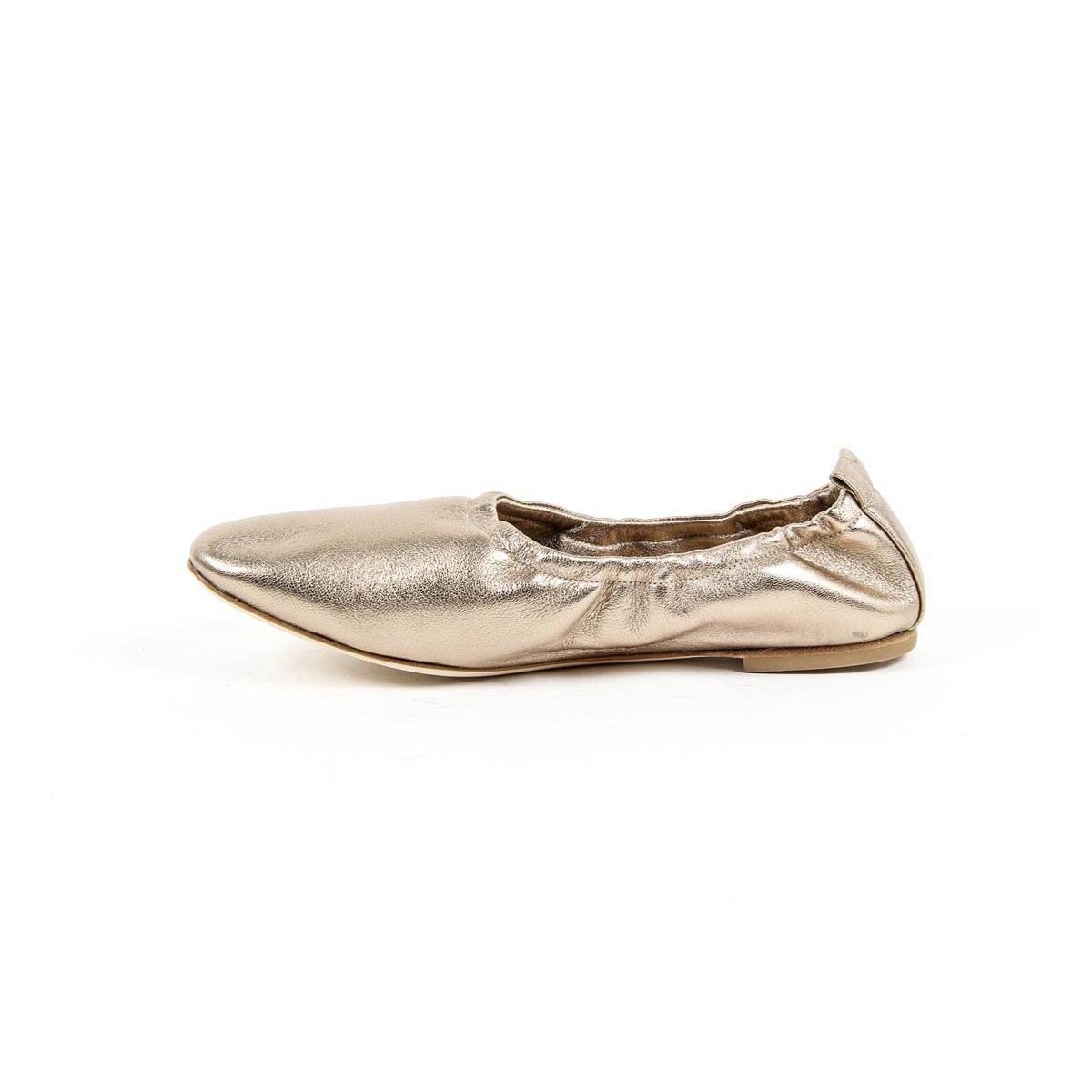 V 1969 Italia Bailarina para mujer 302999 NAPPA METAL BEIGE