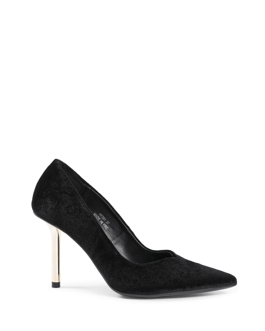 19V69 Italia Zapatos de salón para mujer negros HF091 NERO